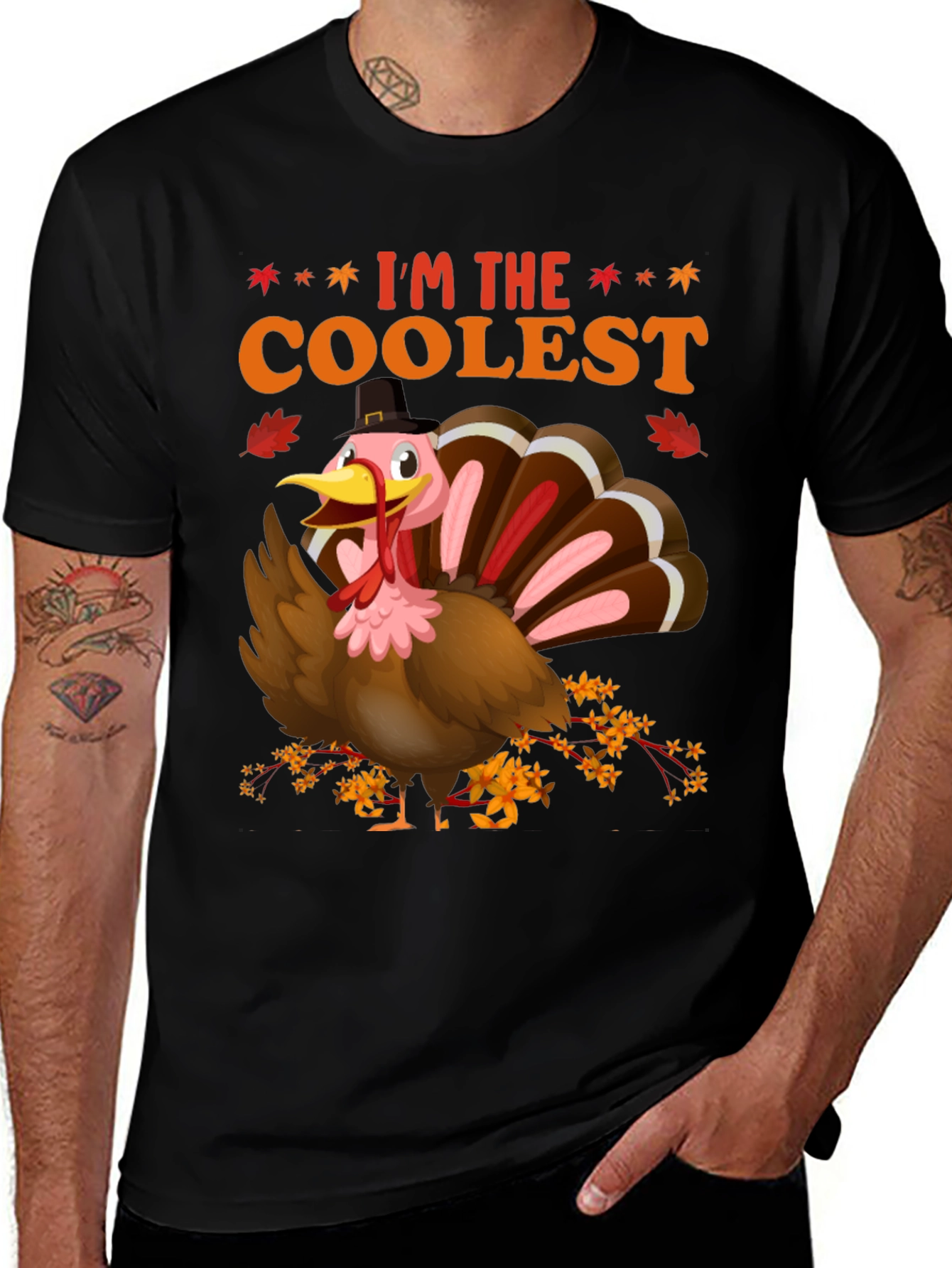 I'm The Coolest Turkey Thanksgiving T-Shirt