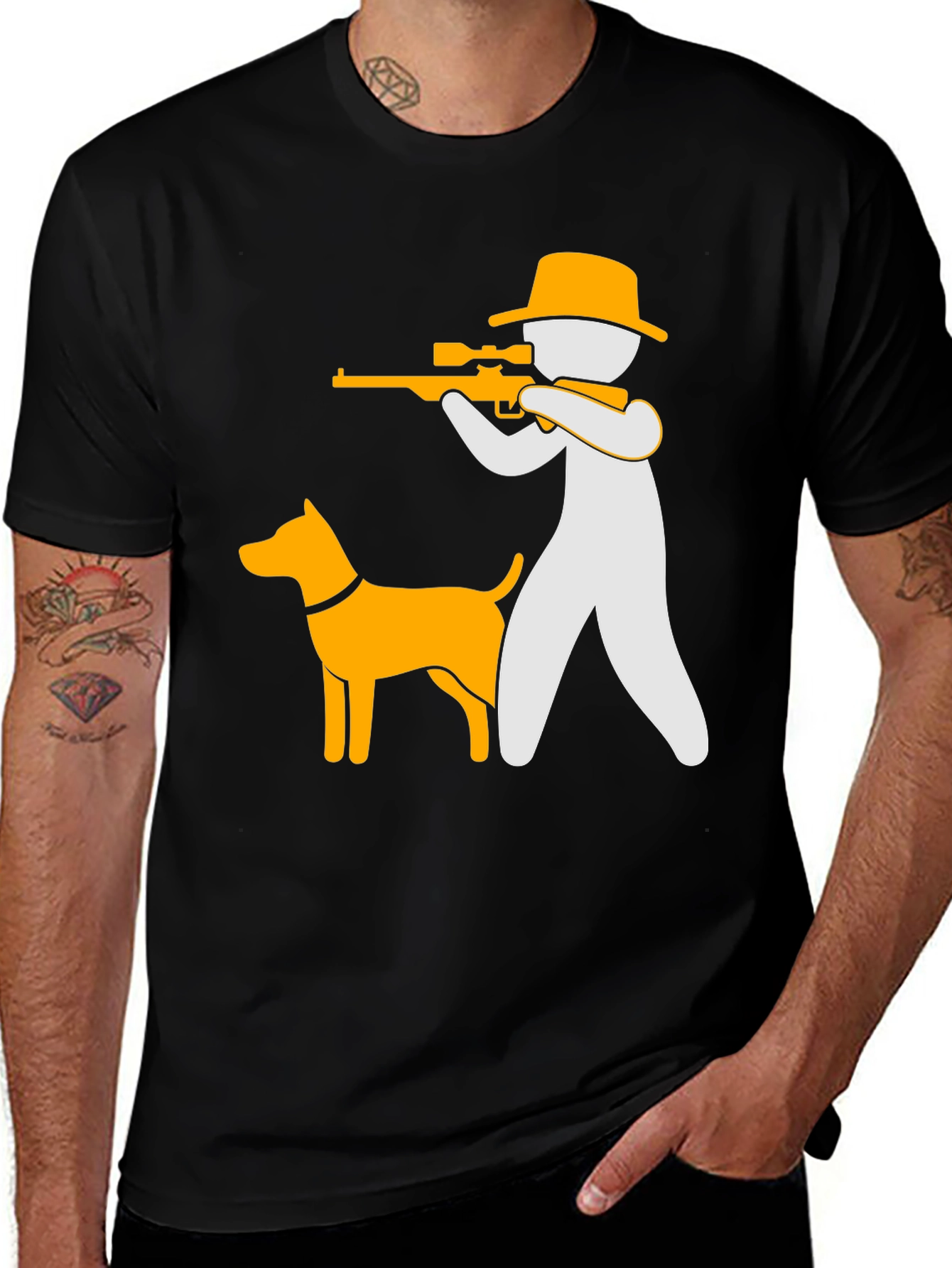 Hunting Dog & Sniper Tee
