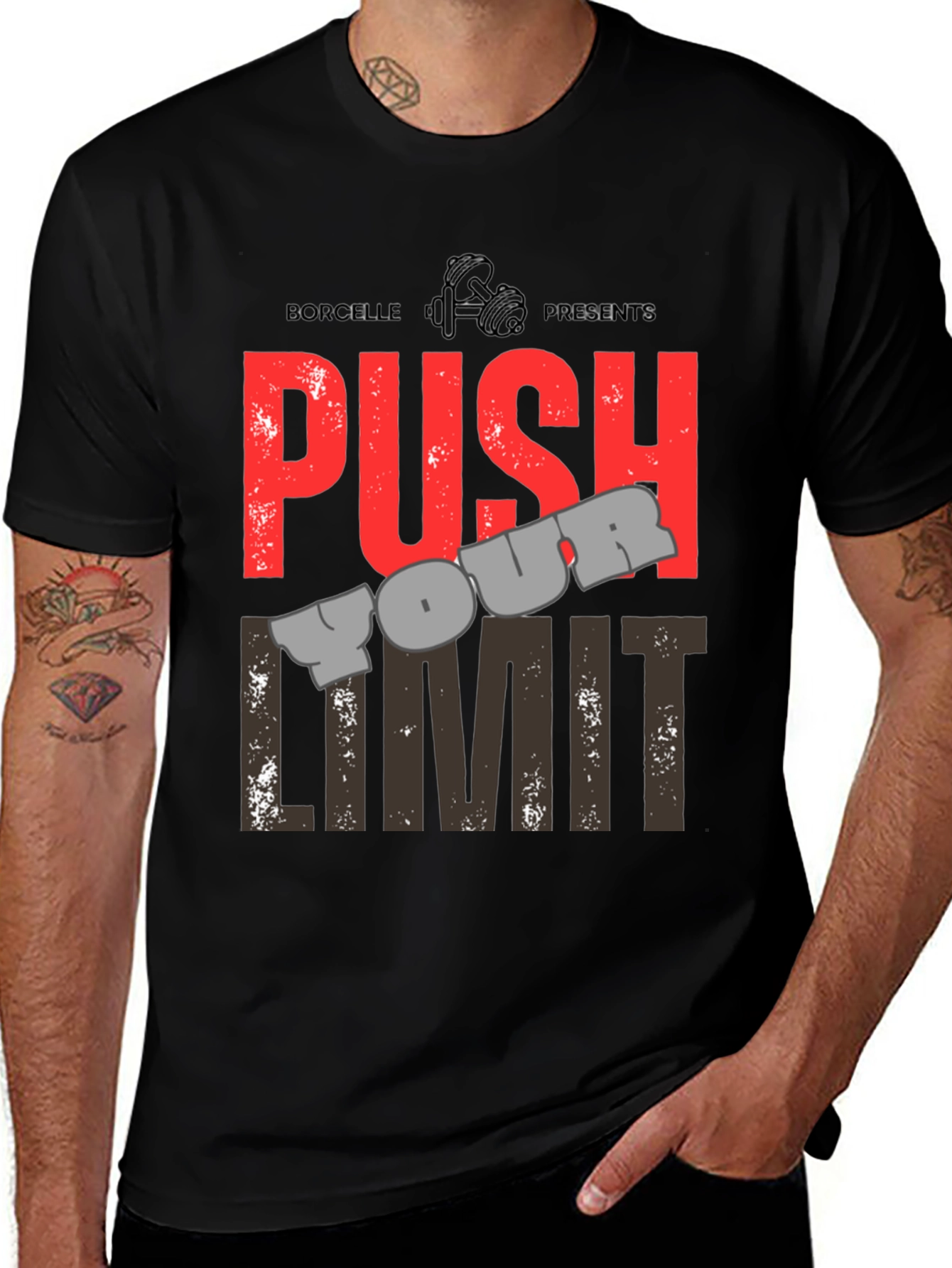 Variant 21 of Push Your Limit Graphic Tee
