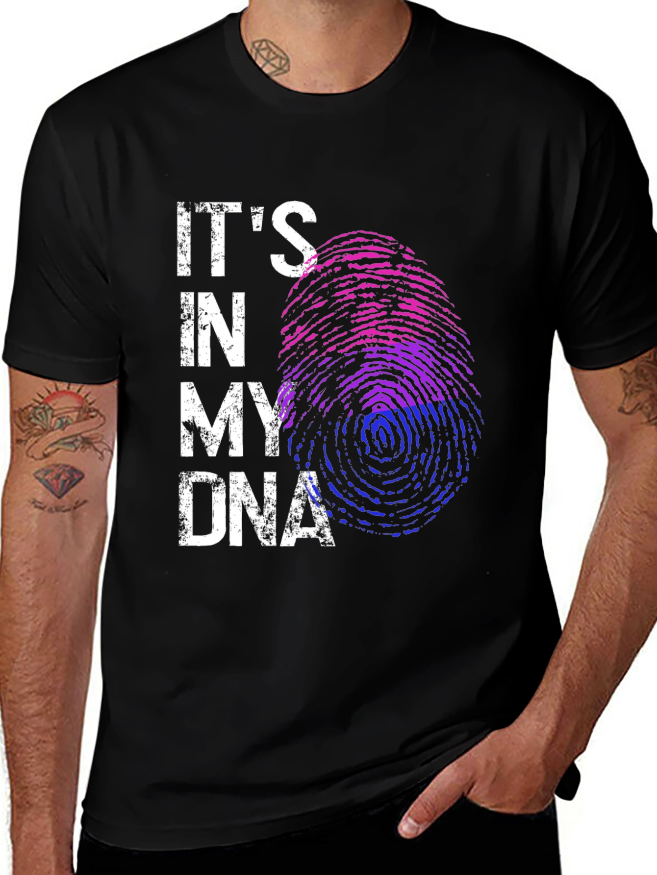 Variant 18 of It's In My DNA Pride T-Shirt