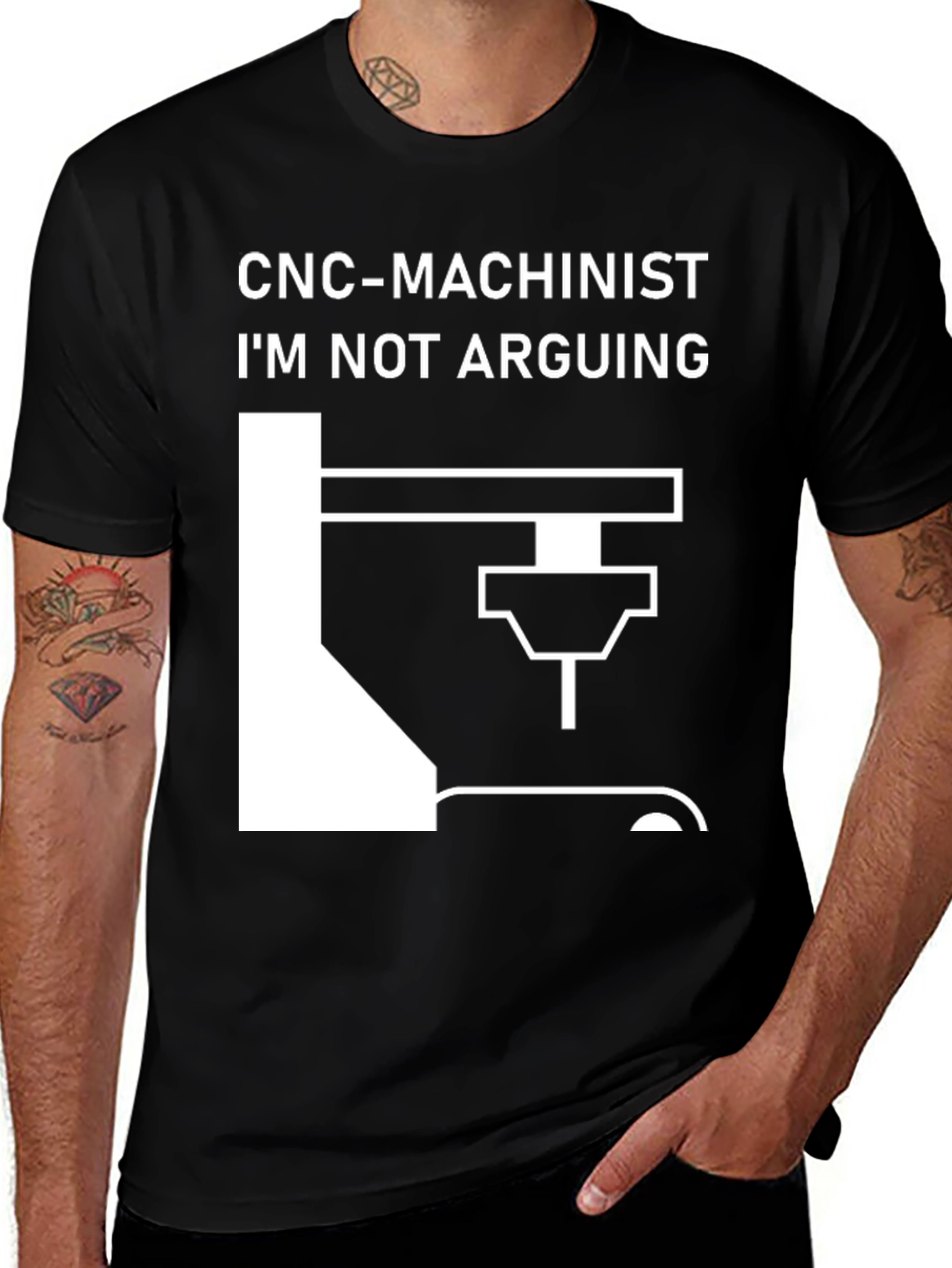 CNC Machinist T-Shirt - Funny Engineering Tee