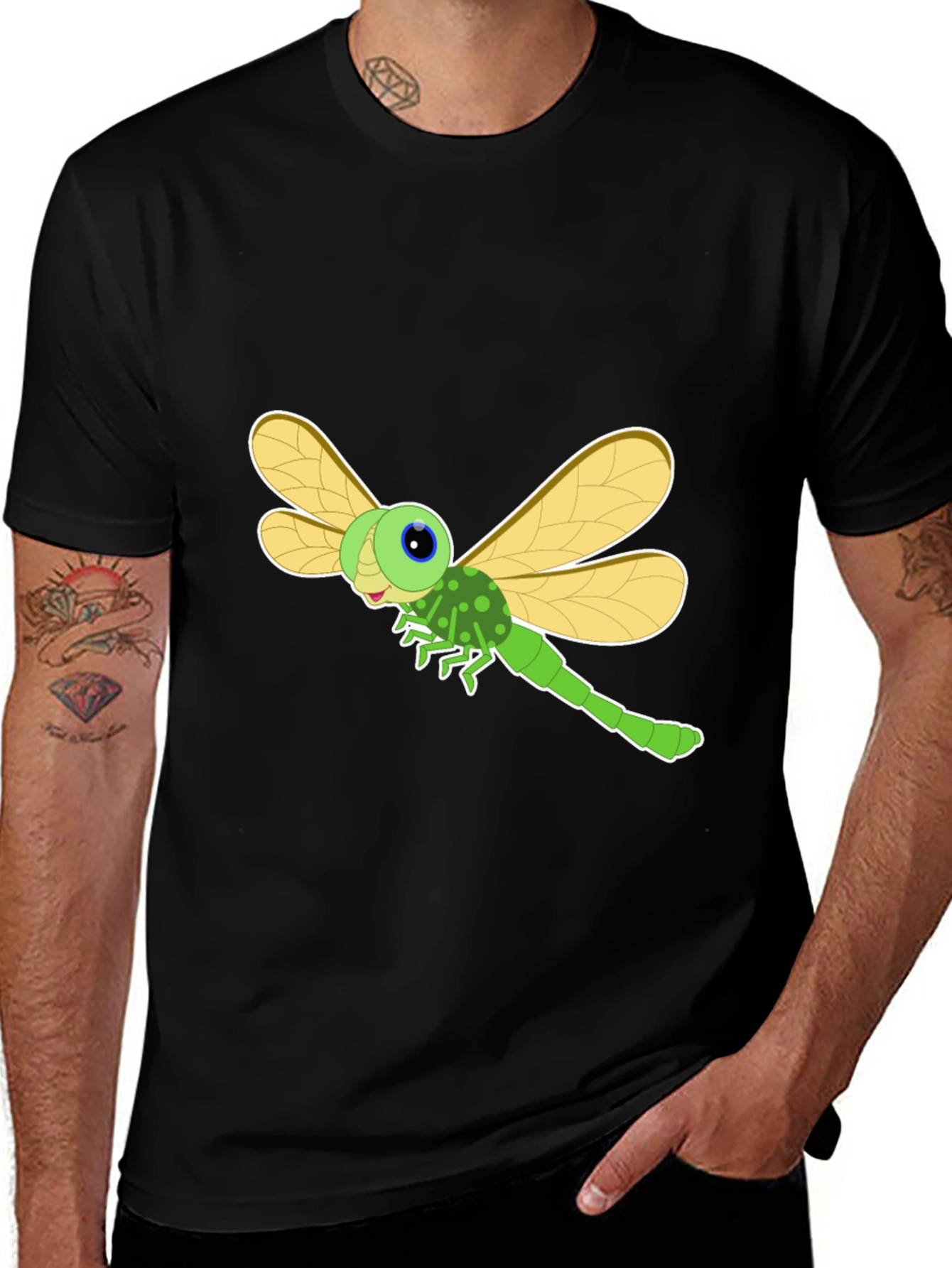 Variant 29 of Dragonfly Graphic Tee - Fun & Unique Design