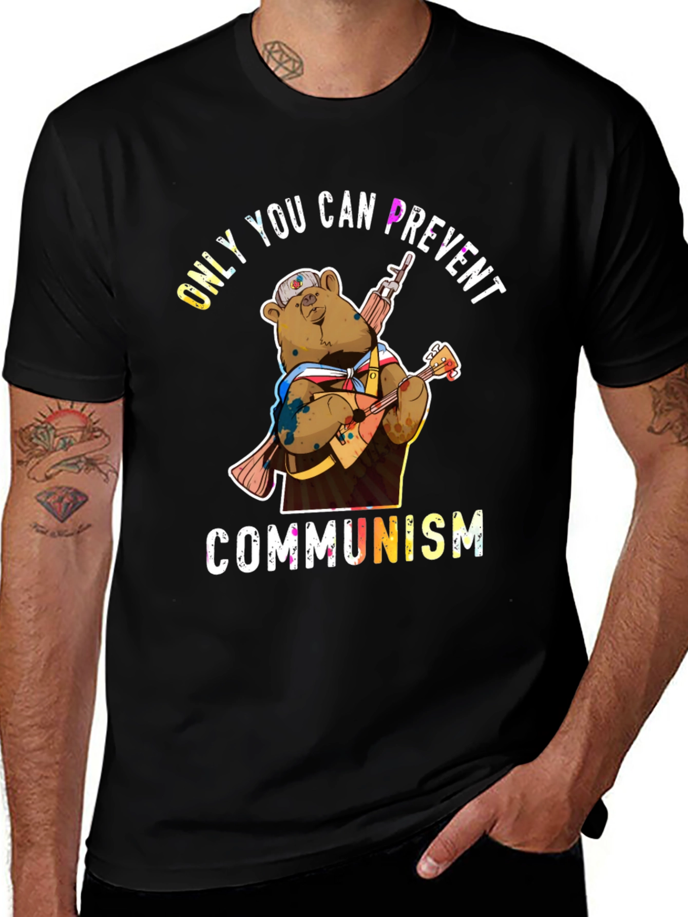 Variant 11 of Only YOU Can Prevent Communism Graphic T-Shirt