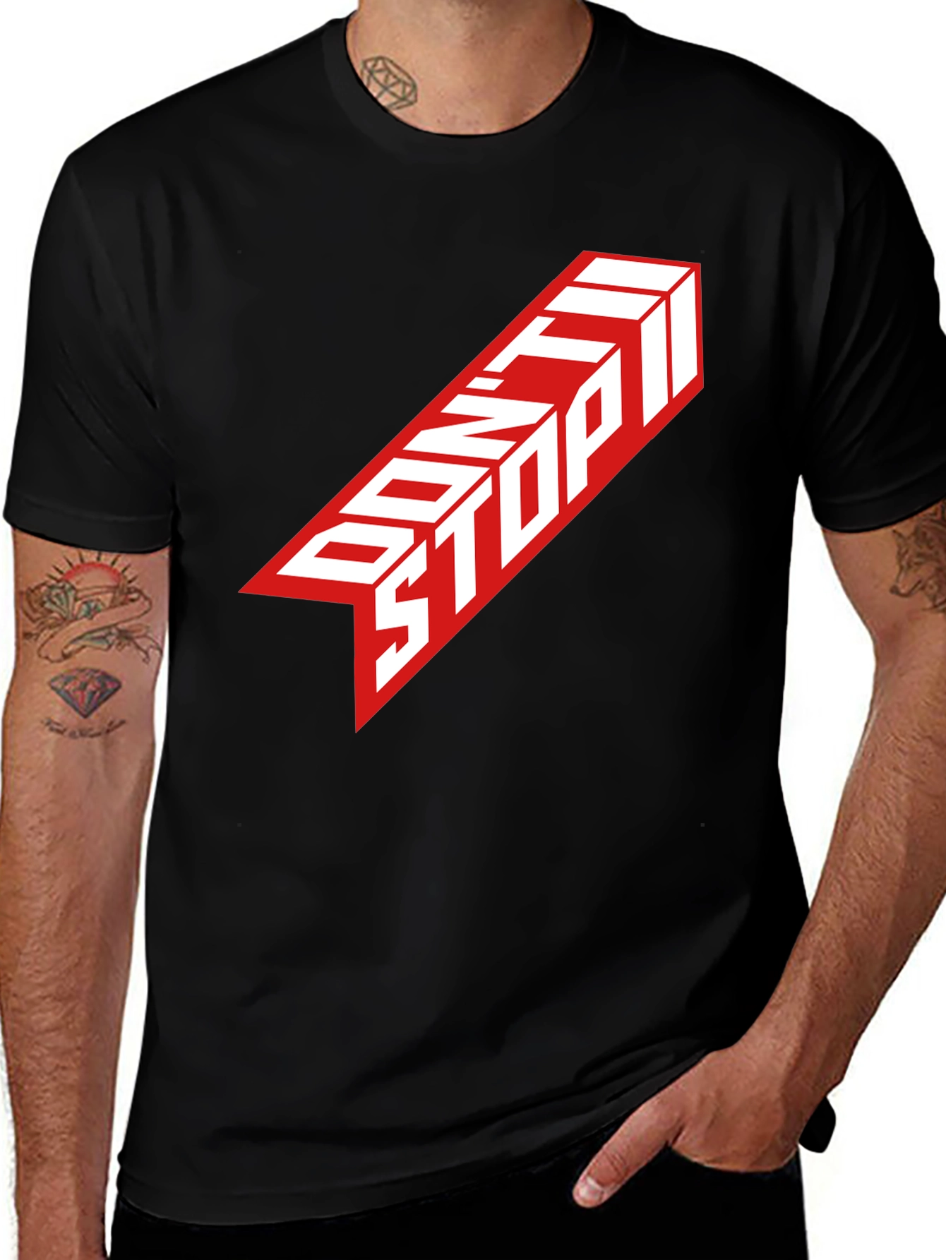 Variant 14 of Don't Stop It Graphic Tee - Bold Statement Shirt