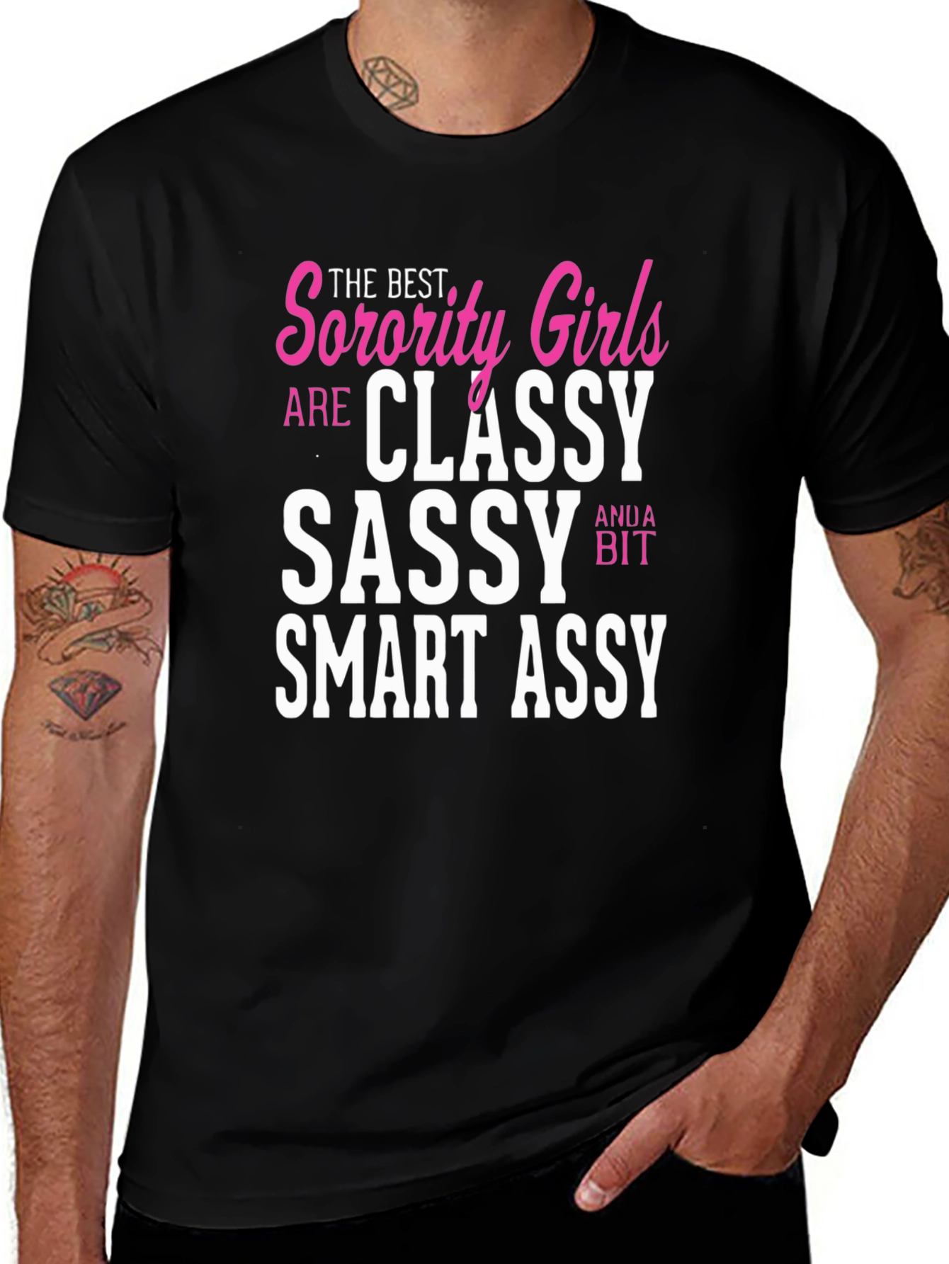 Sorority Girl Classy Sassy Smart T-Shirt