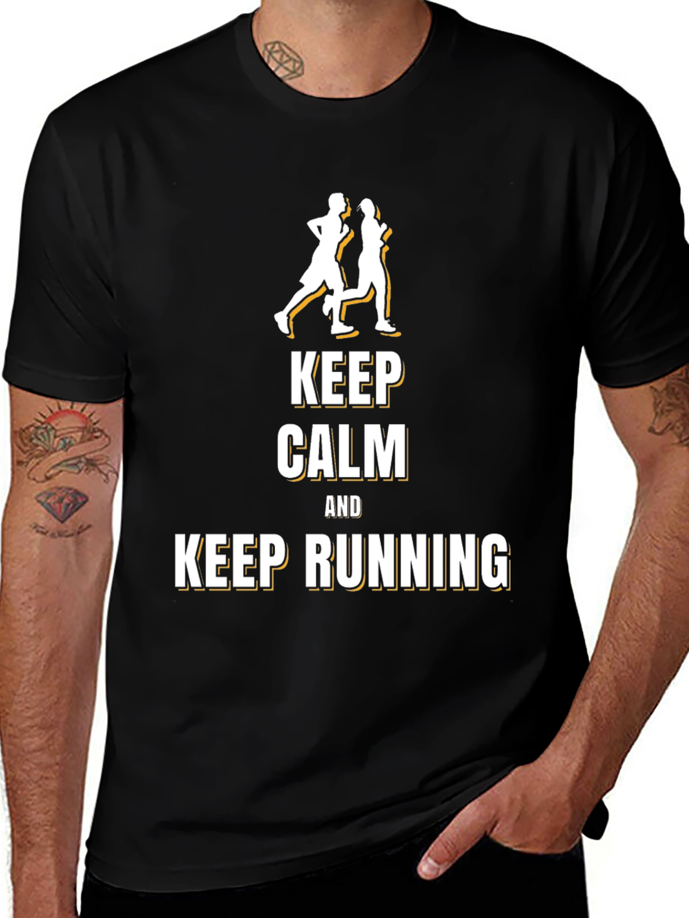 Variant 13 of Keep Calm and Keep Running T-Shirt