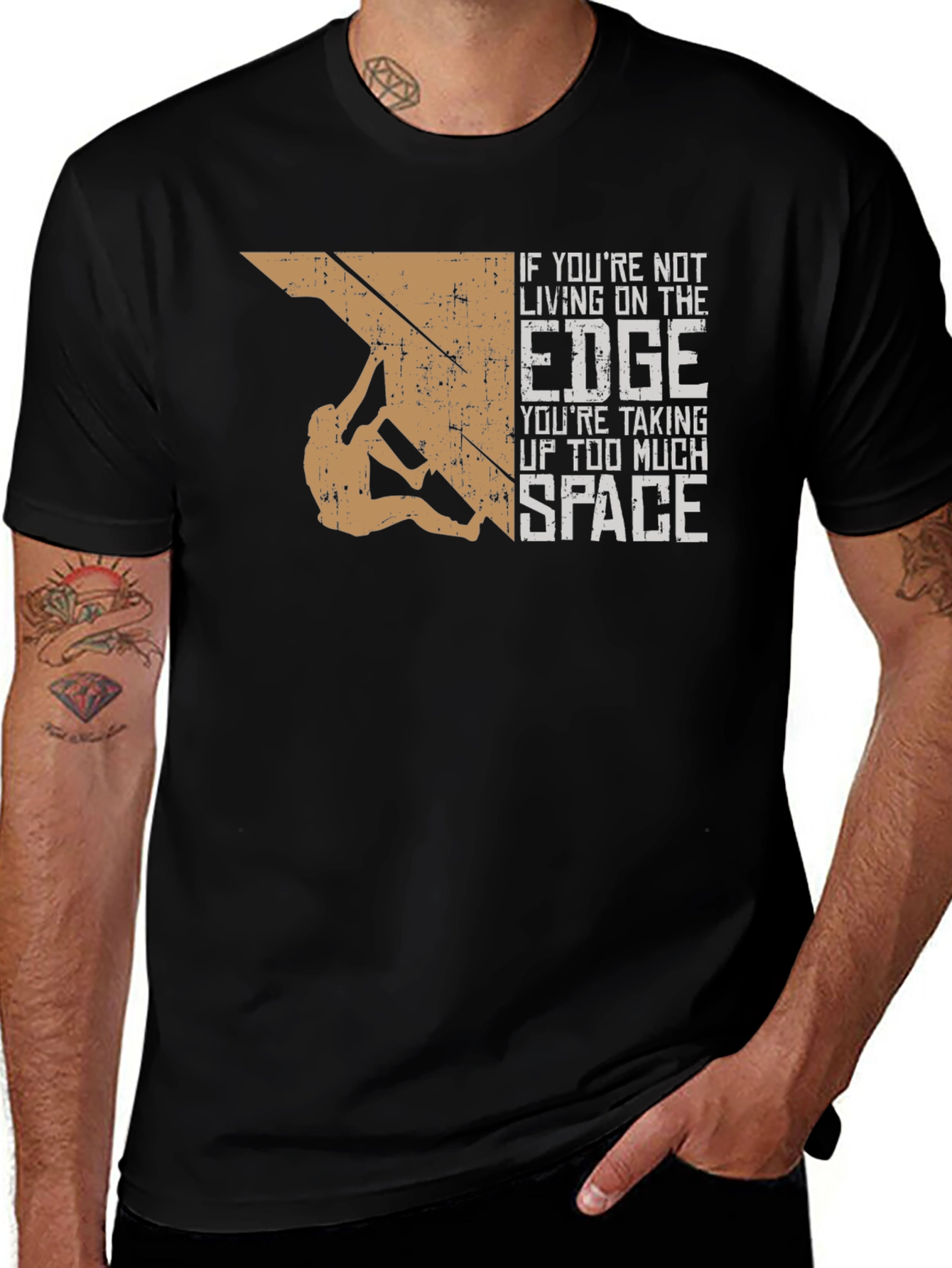 Variant 4 of Climbing Edge Graphic T-Shirt
