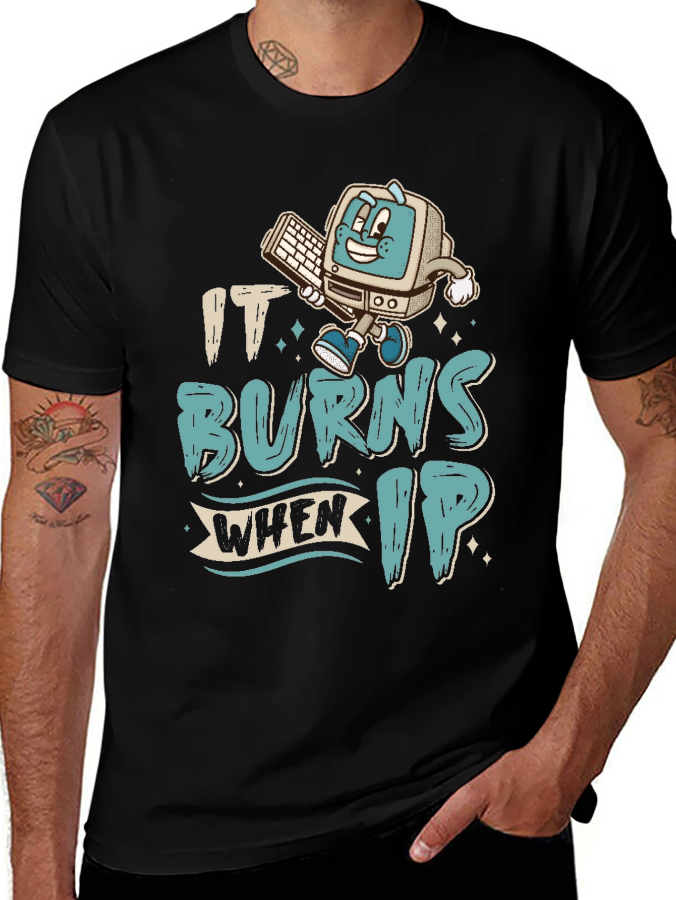 Variant 28 of It Burns When IP T-Shirt