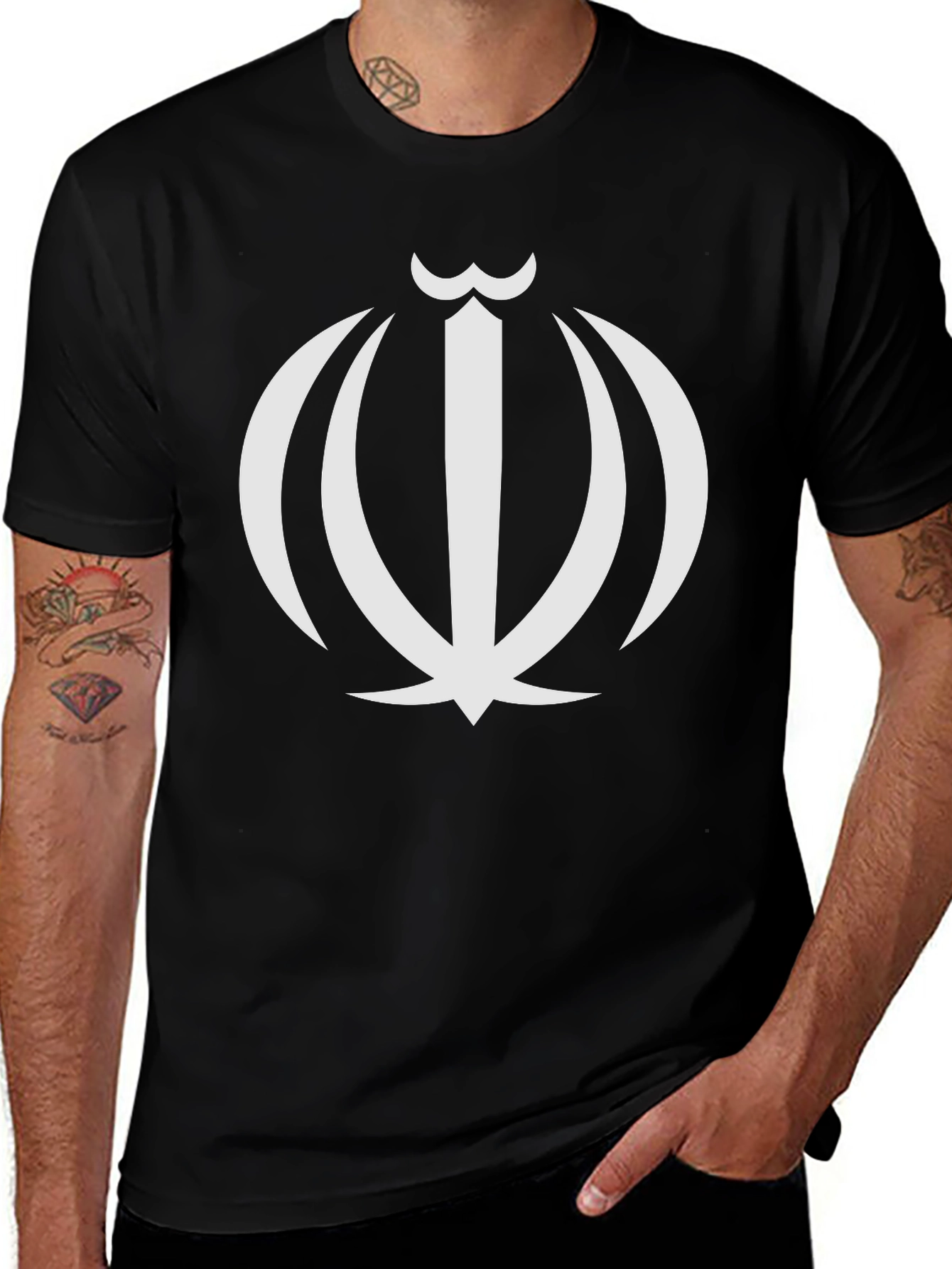 Variant 16 of Symbolic Black Tee