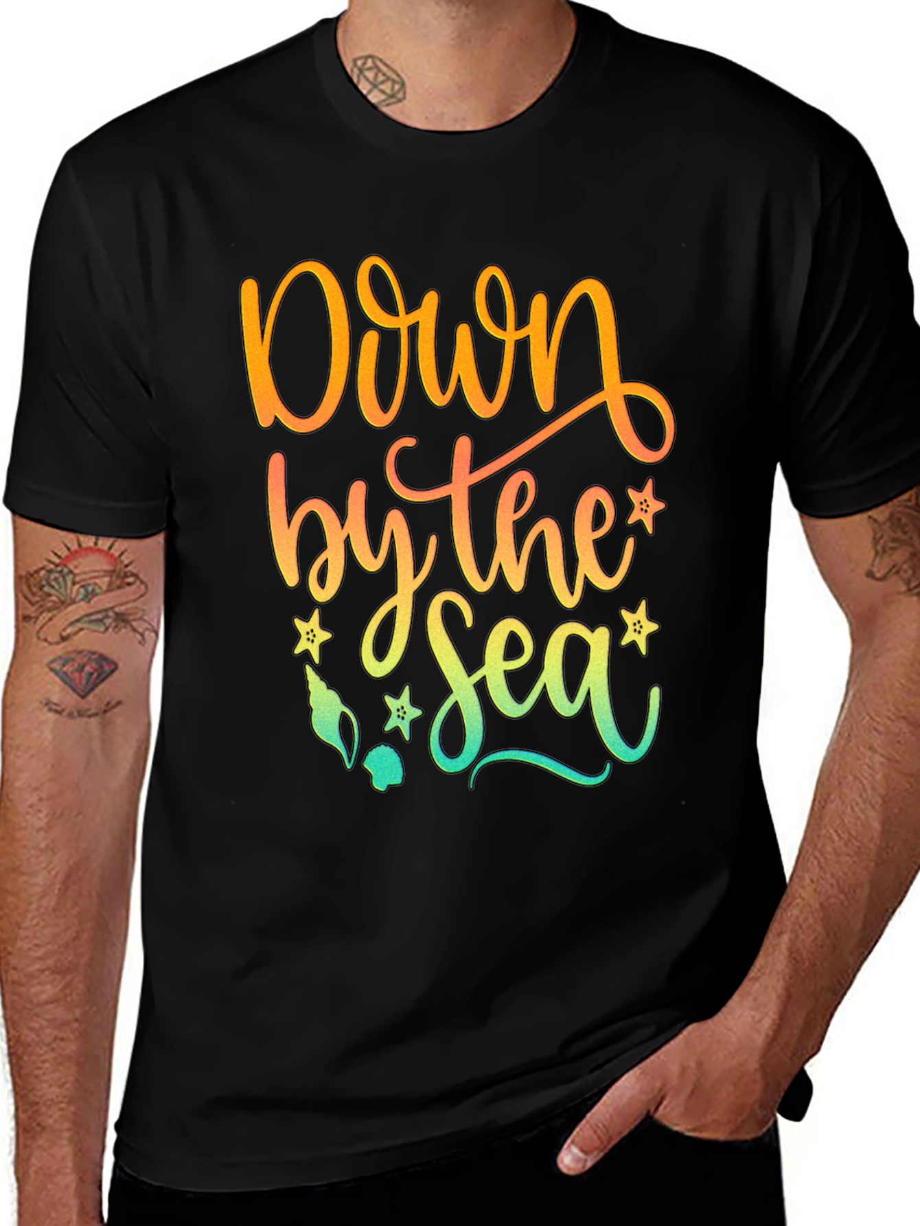 Variant 26 of Down by the Sea Graphic T-Shirt