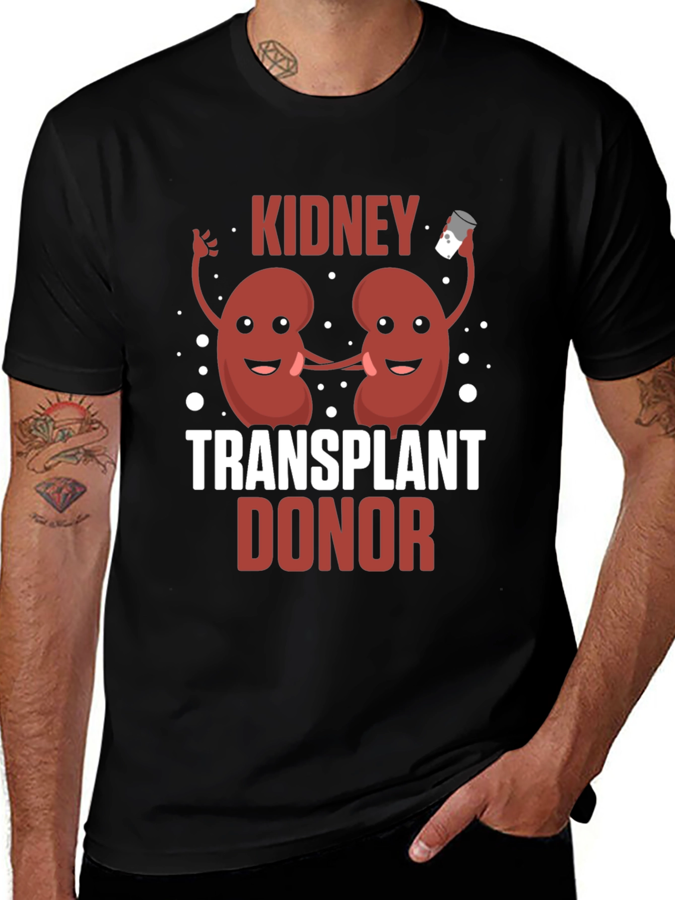 Variant 19 of Kidney Transplant Donor Graphic T-Shirt