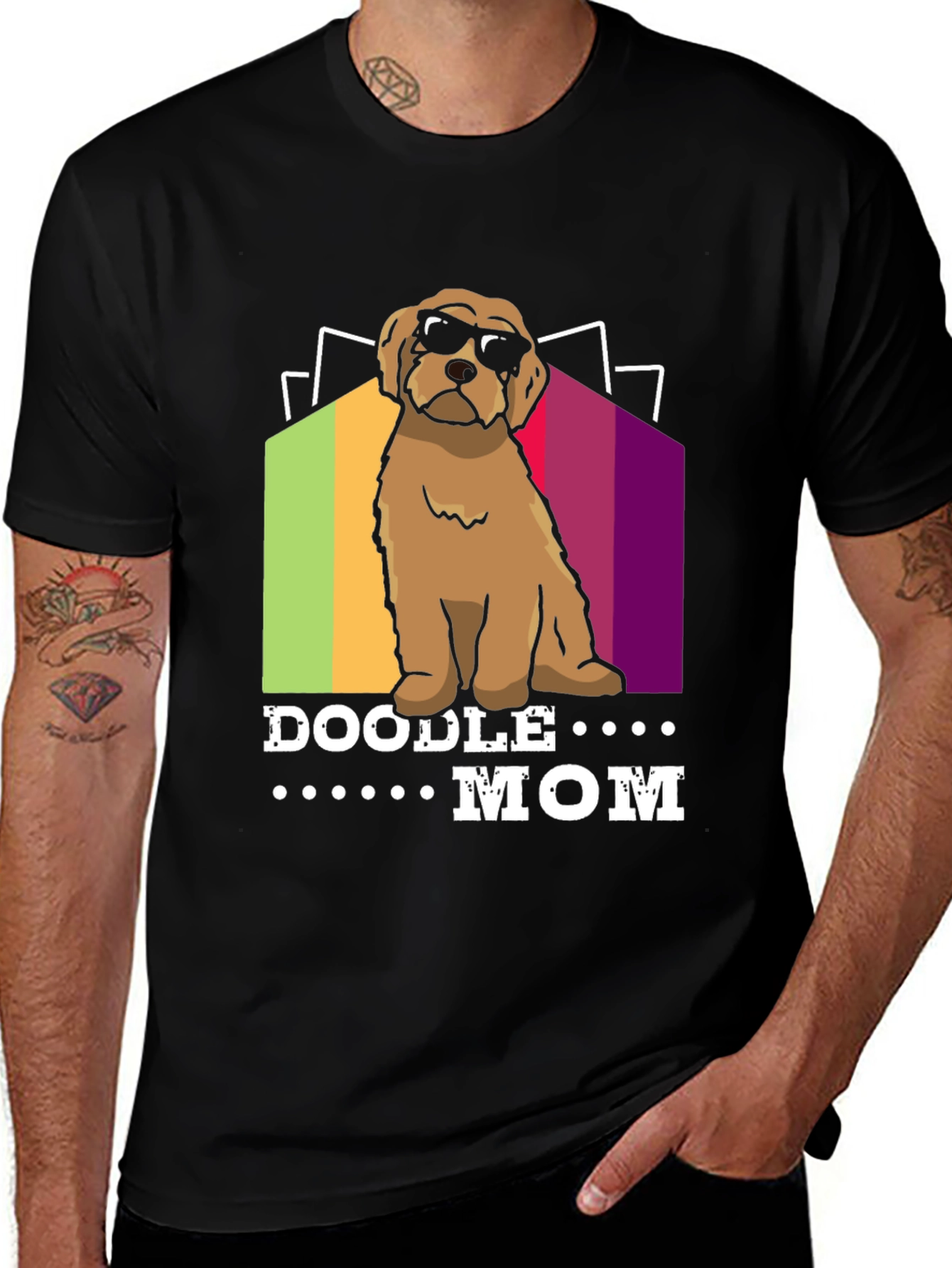 Variant 11 of Doodle Mom T-Shirt - Dog Lover Apparel