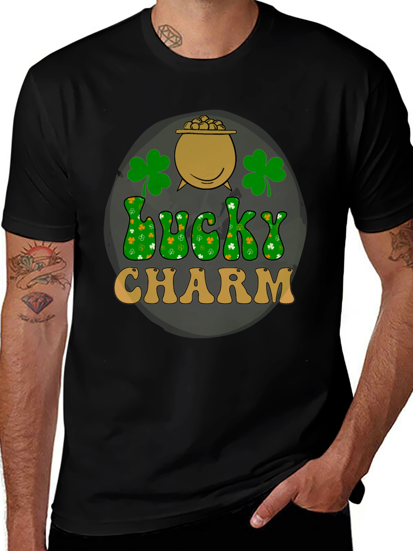 Lucky Charm Graphic T-Shirt St. Patrick's Day