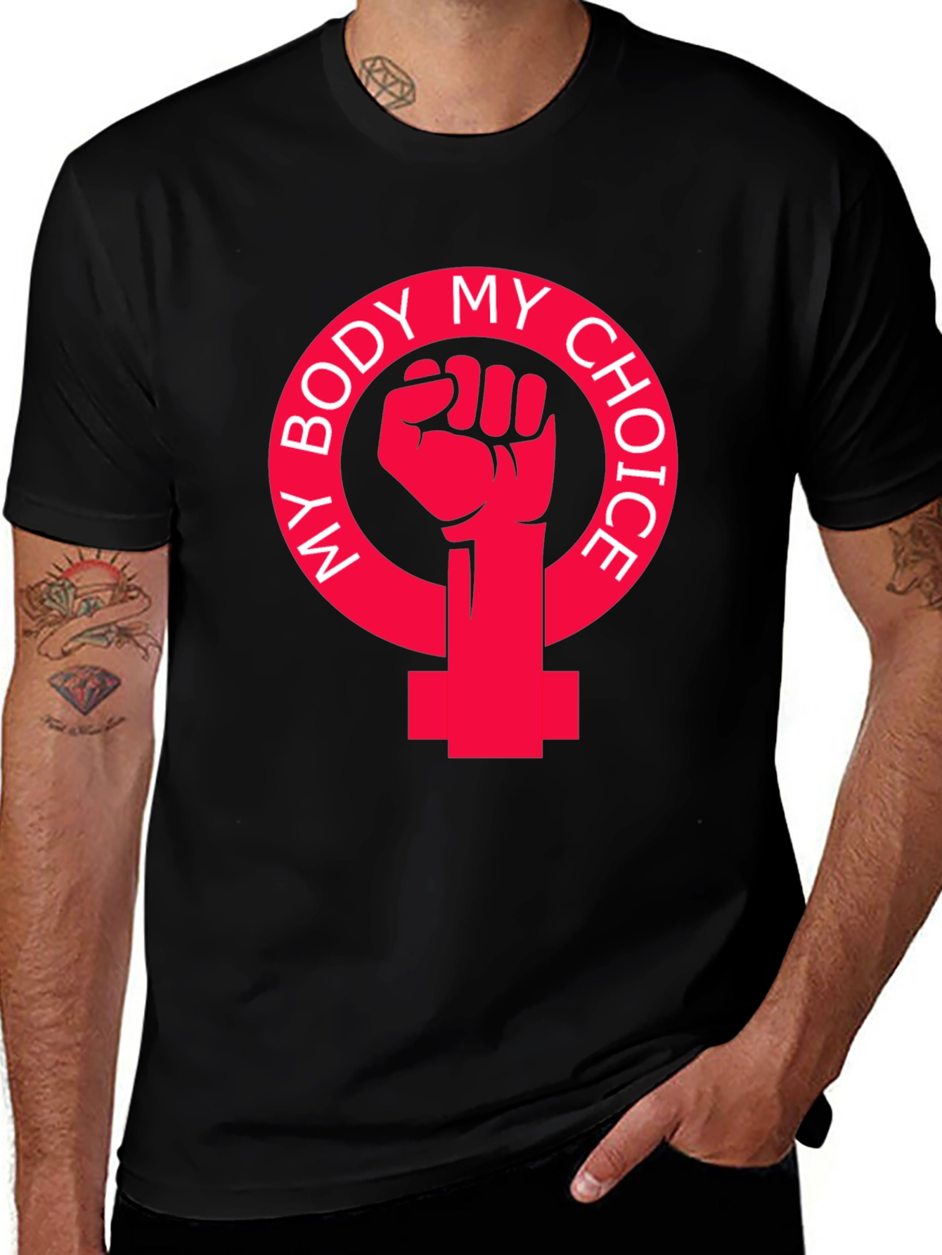 Variant 8 of My Body My Choice Graphic Tee