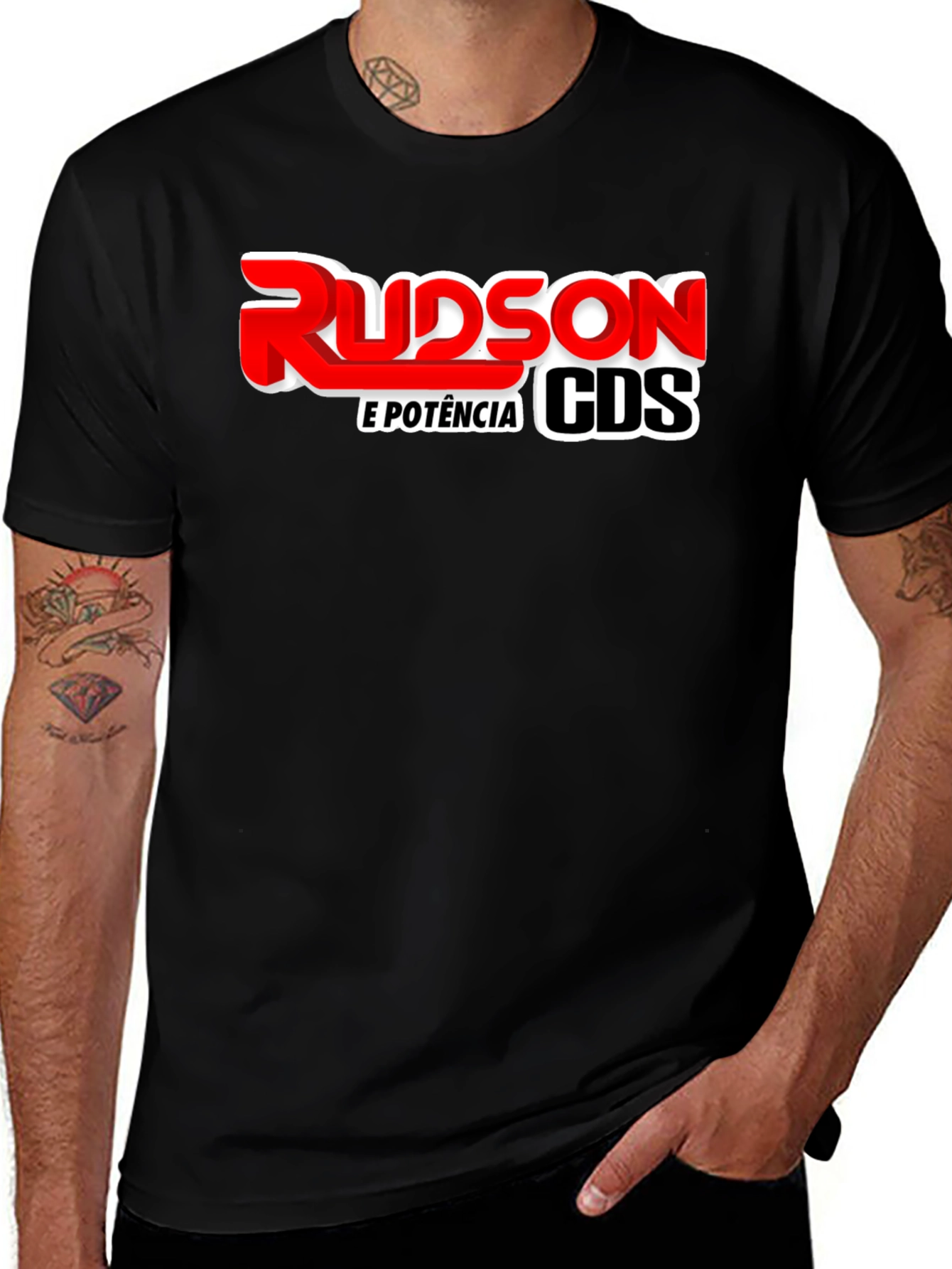 Variant 18 of Rudison CDS Black Graphic Tee