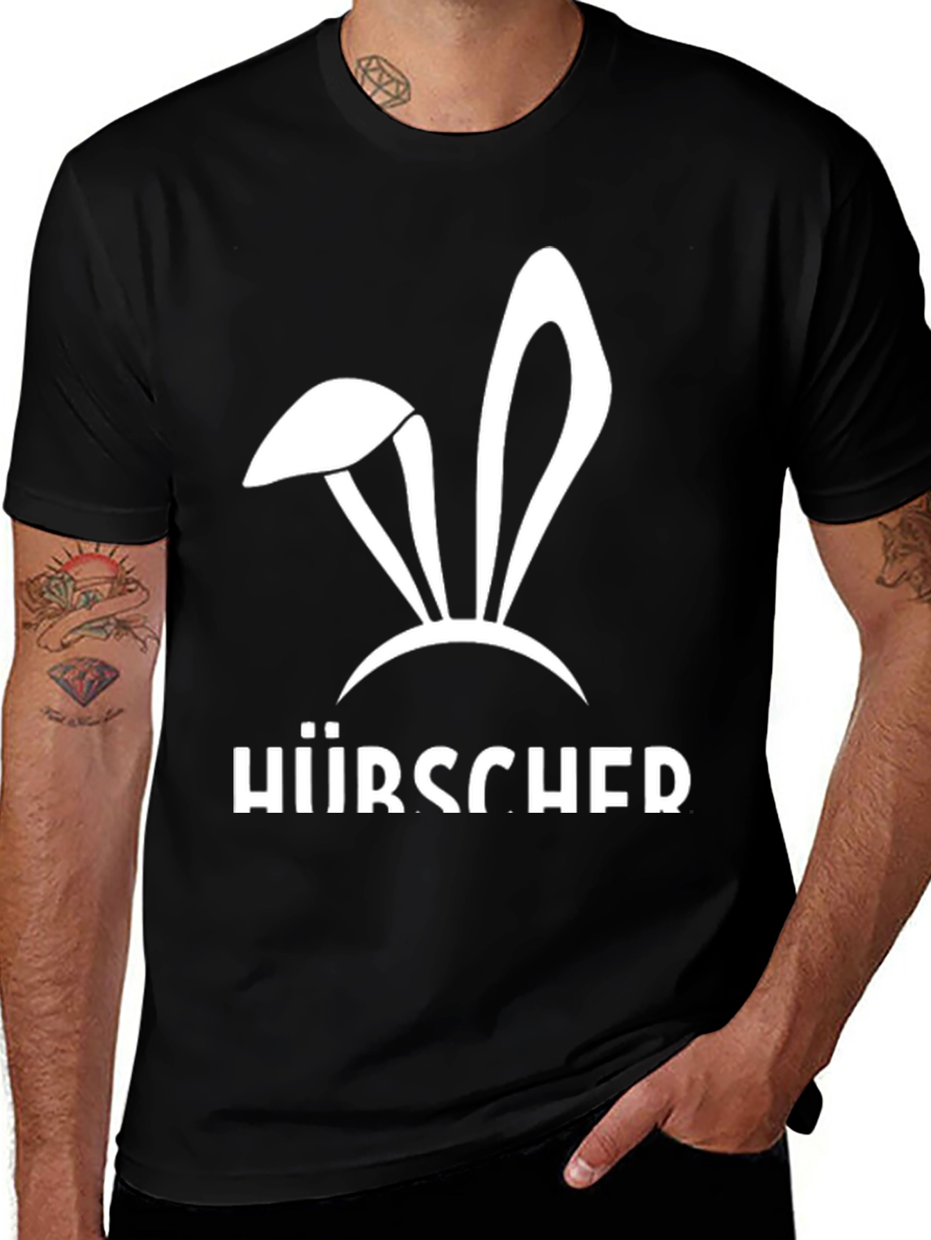 Variant 27 of Hirrscher Bunny Ears Graphic Tee