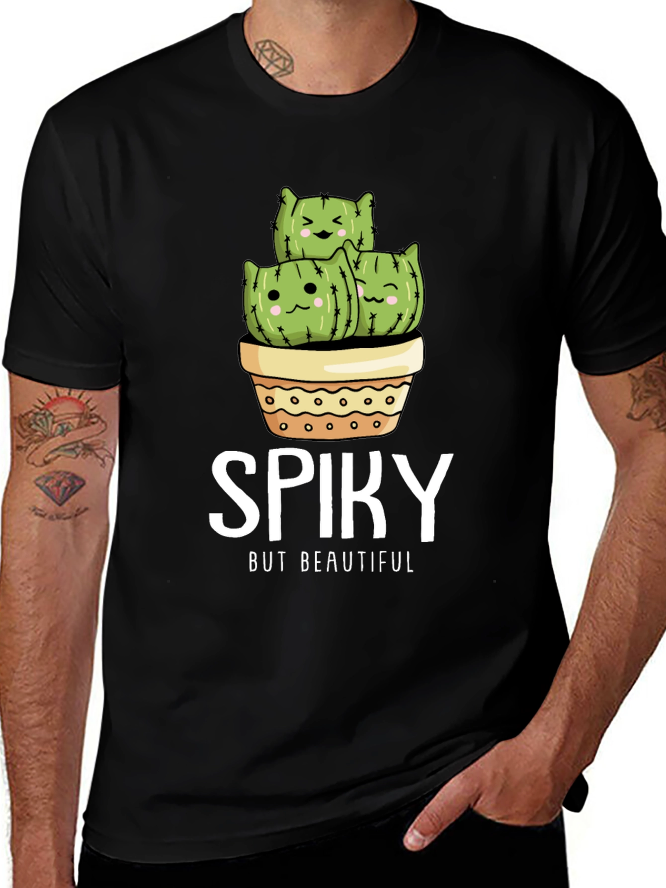 Variant 7 of Spiky But Beautiful Cactus T-Shirt