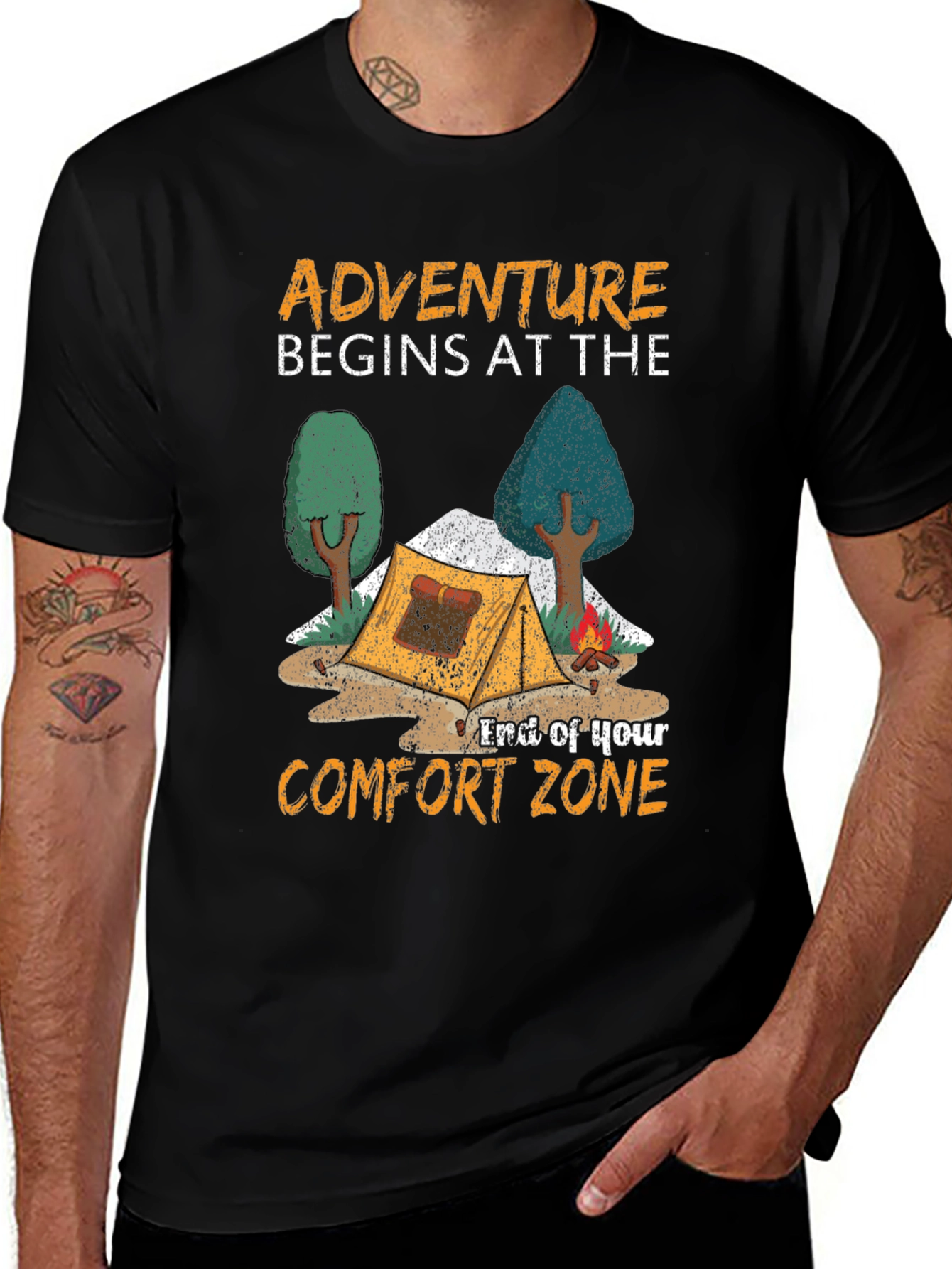 Variant 23 of Adventure Comfort Zone Graphic Tee