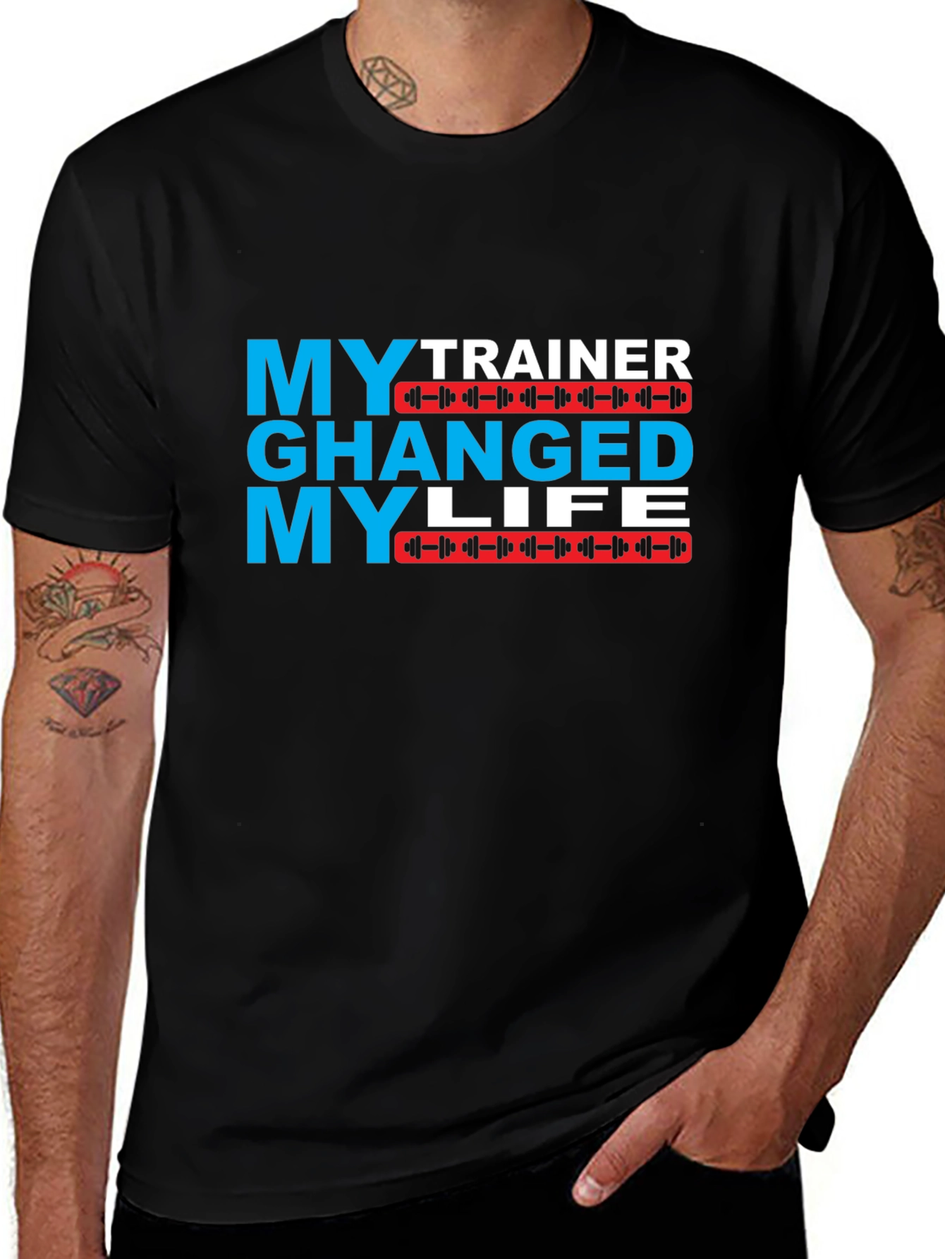 Variant 6 of My Trainer Changed My Life Graphic T-Shirt