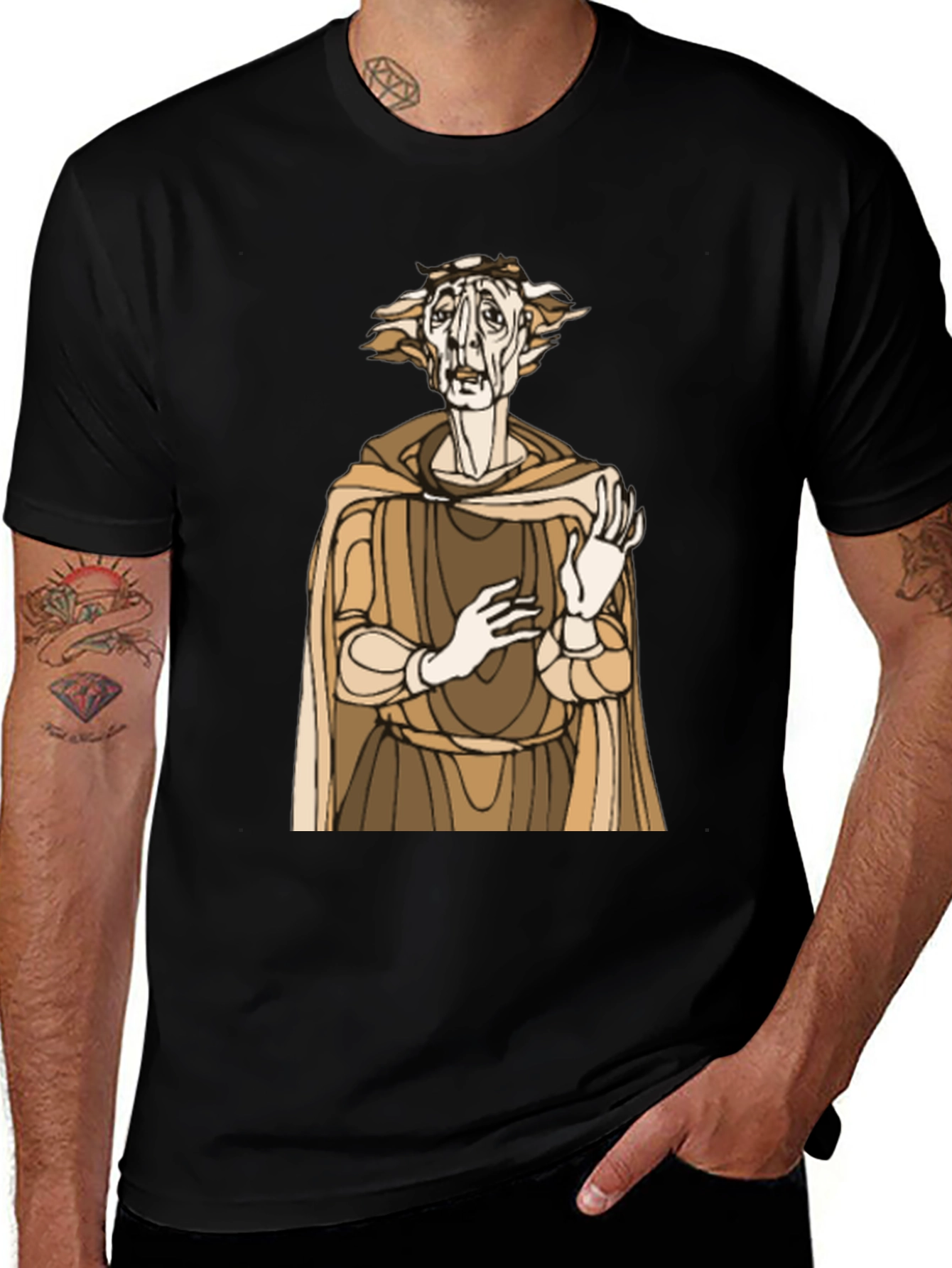 Variant 10 of Medieval Wizard T-Shirt