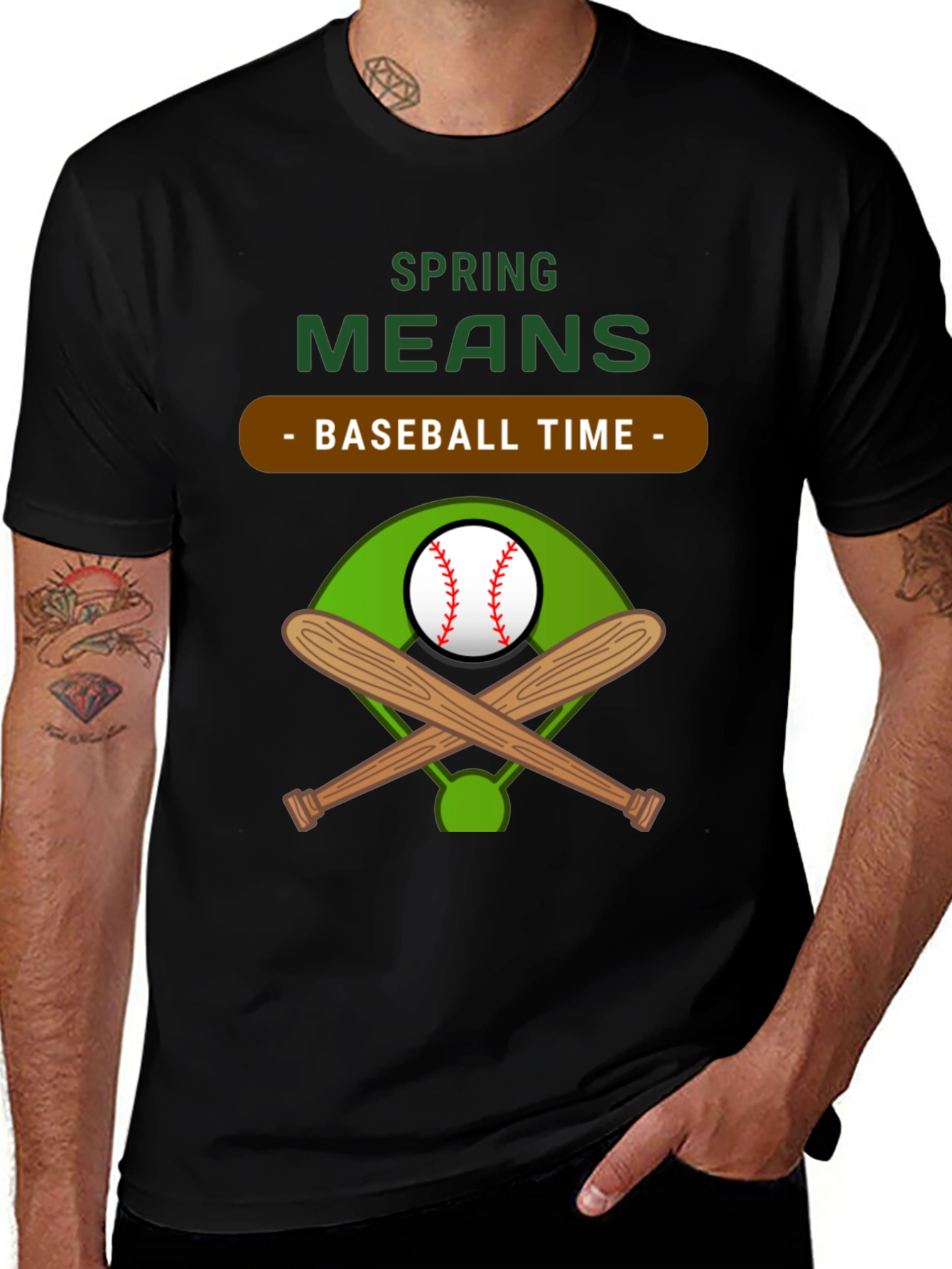 Variant 6 of Spring Baseball T-Shirt
