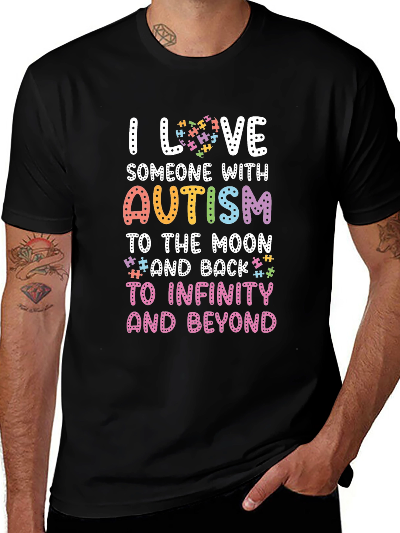Autism Awareness T-Shirt: Infinity and Beyond