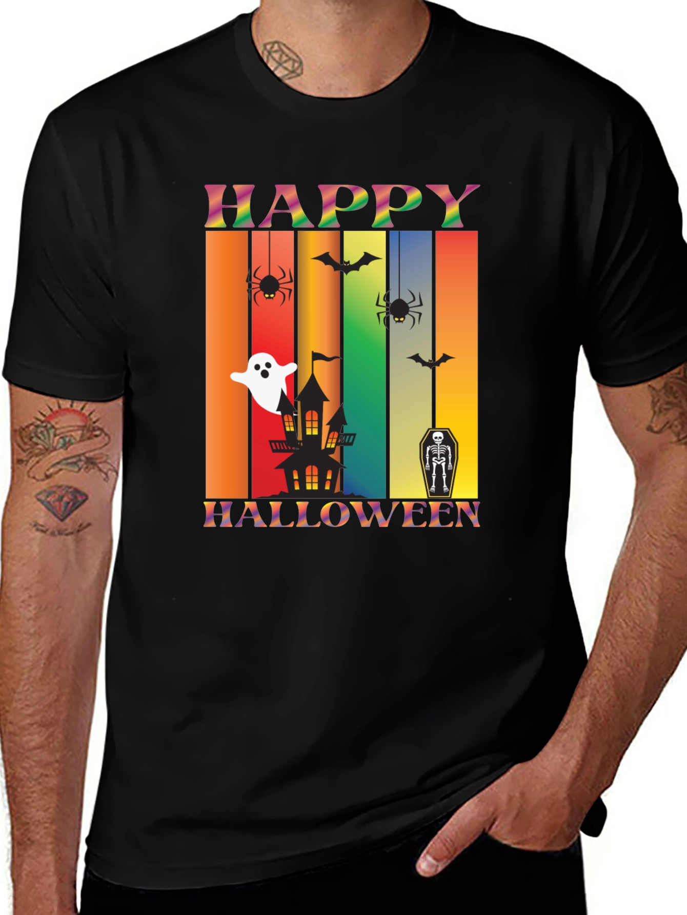 Happy Halloween Graphic T-Shirt