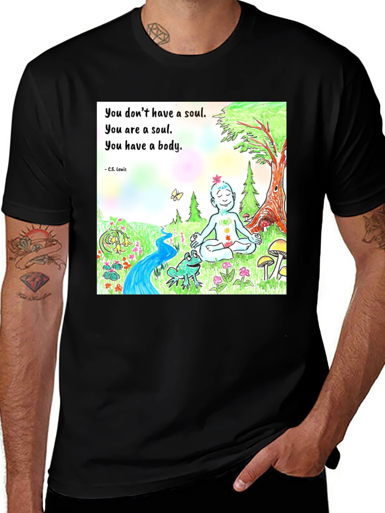 Variant 26 of Soulful T-Shirt: You Are a Soul Design