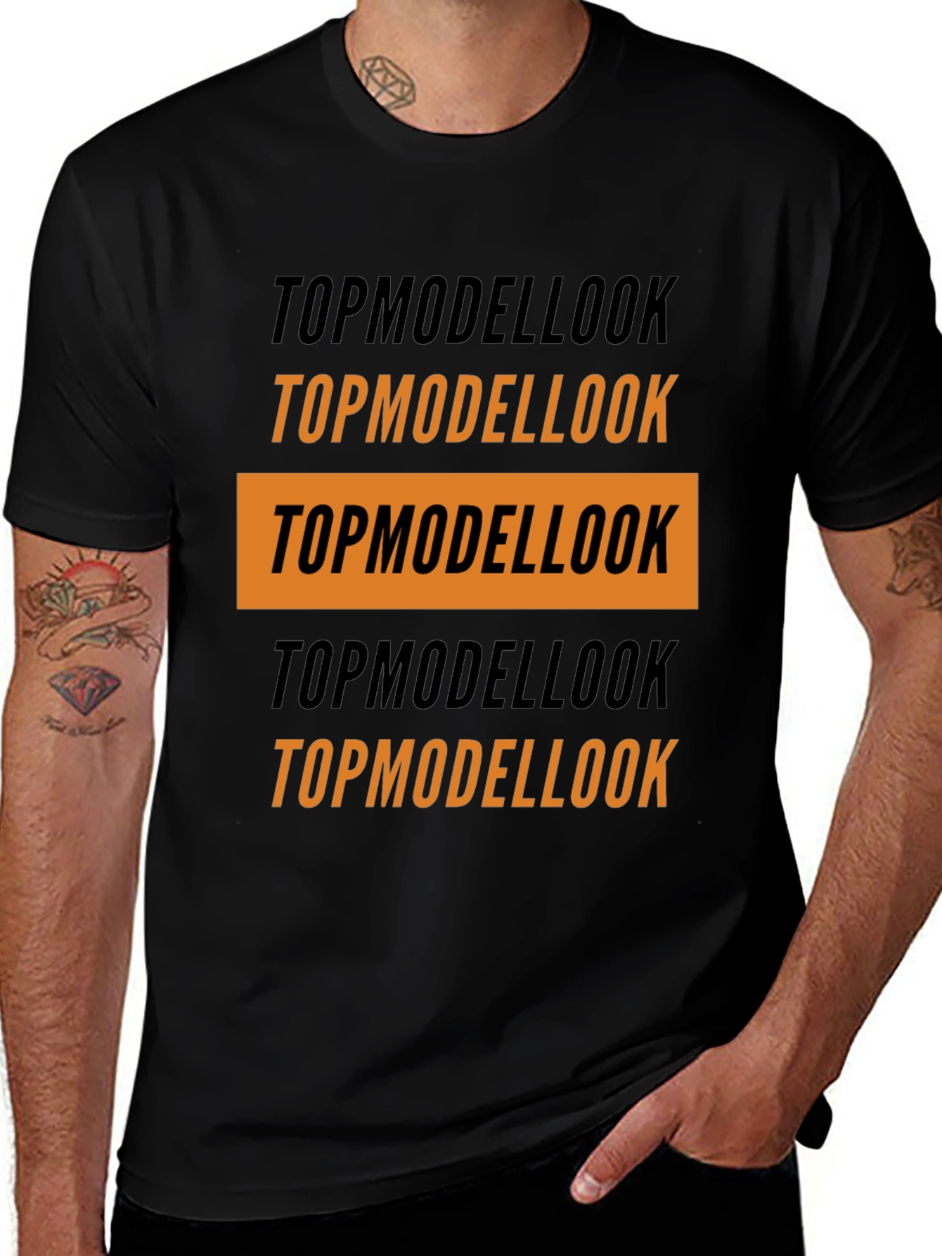 Variant 29 of Topmodellook Graphic T-Shirt