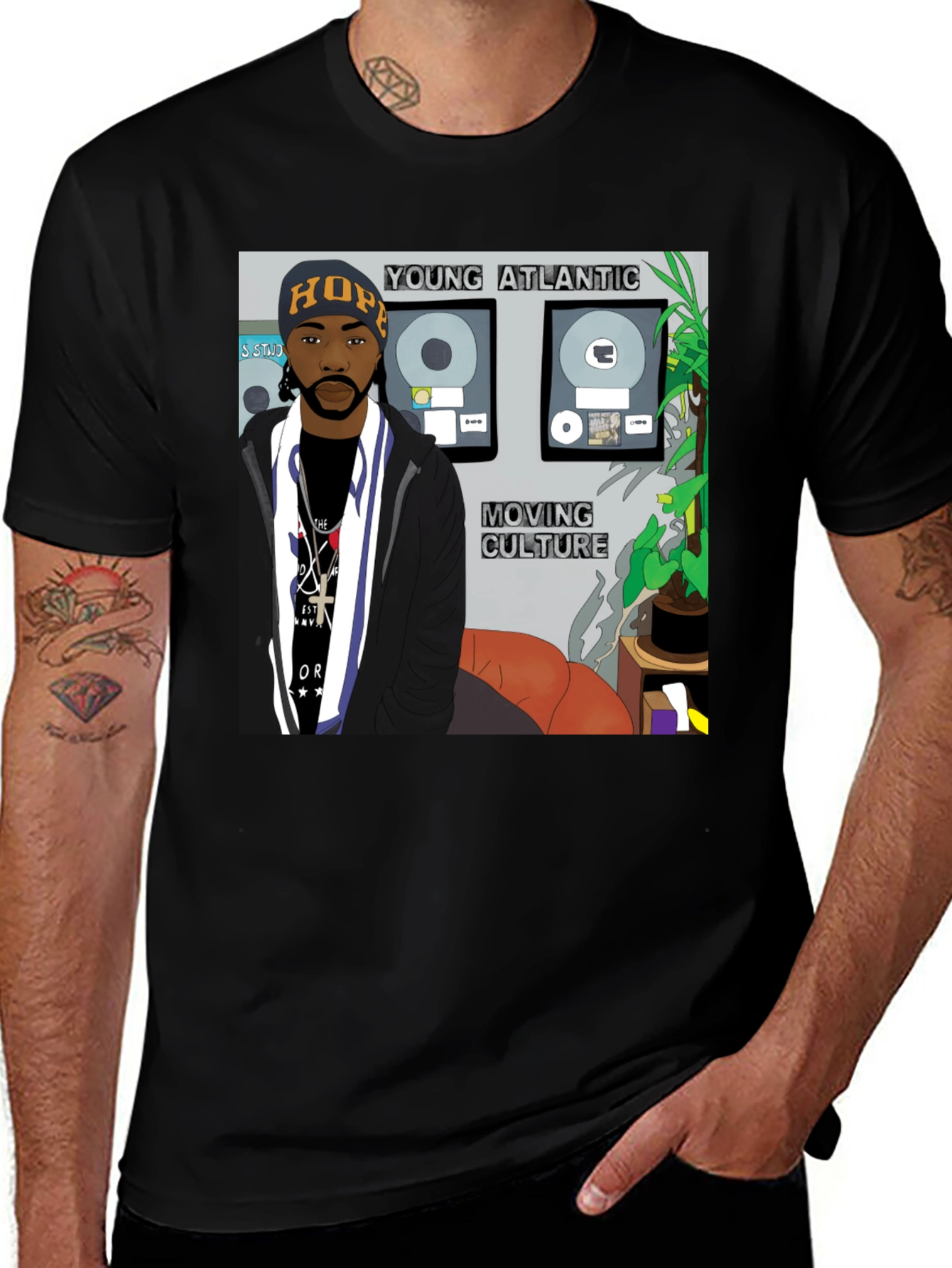 Variant 17 of Young Atlantic Culture Graphic T-Shirt