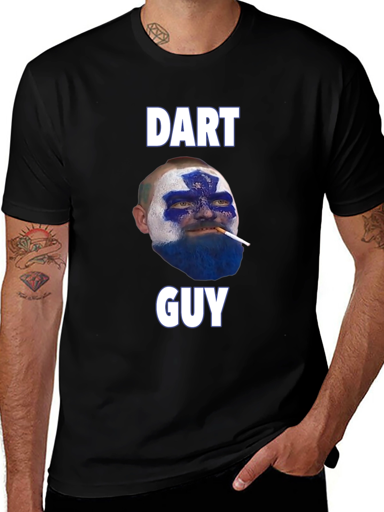 Variant 9 of Dart Guy T-Shirt - Funny Graphic Tee
