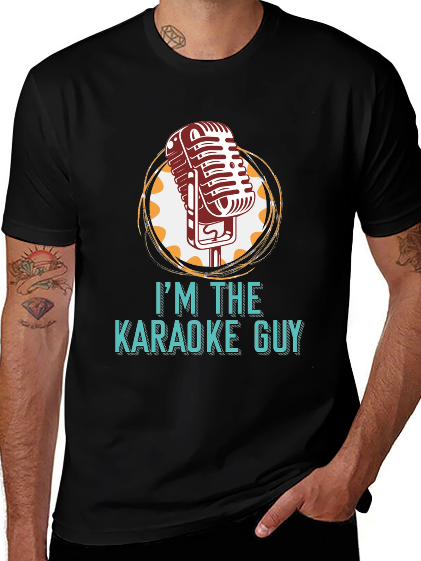 Variant 20 of Karaoke Guy Graphic T-Shirt