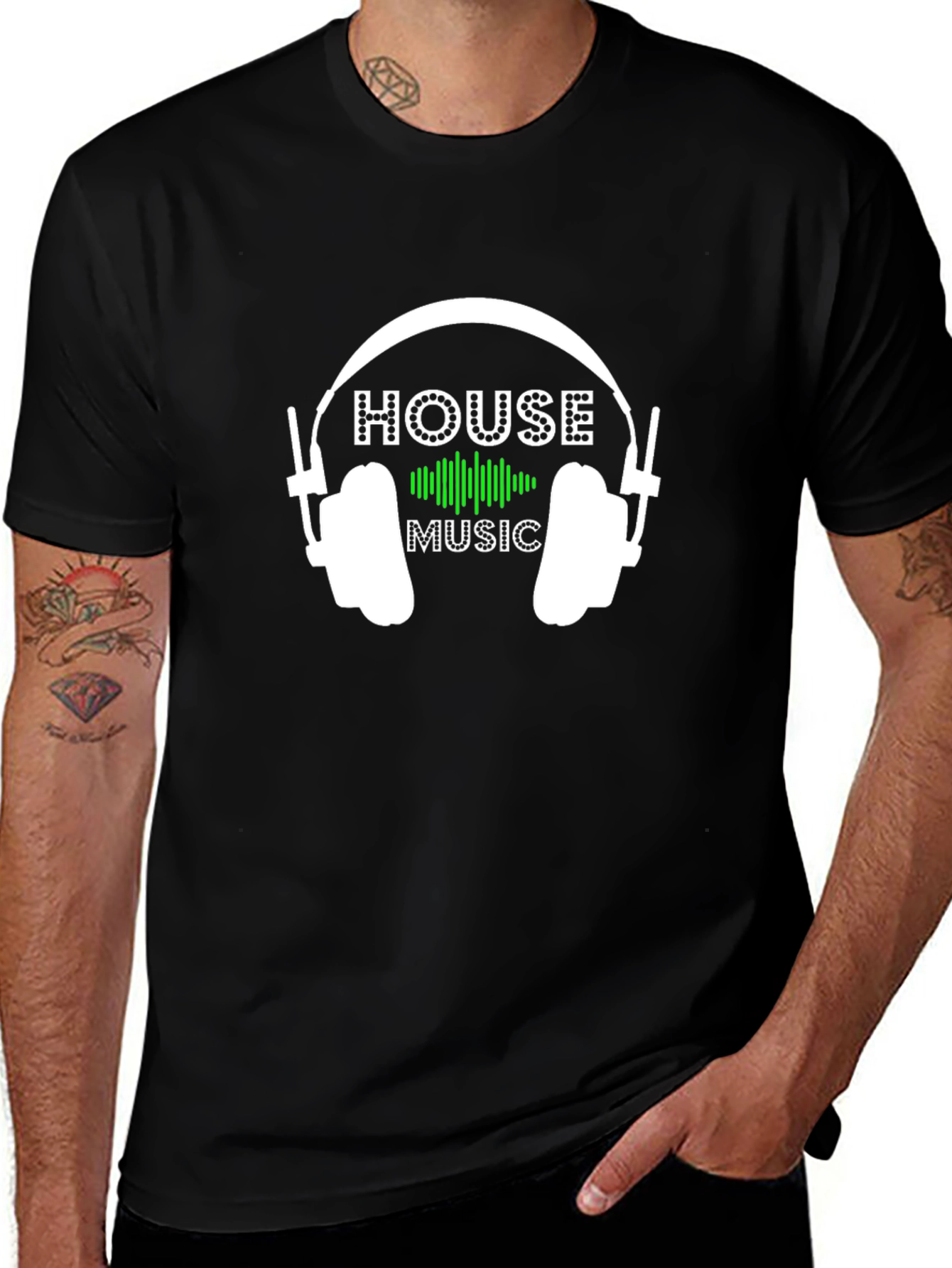 Variant 18 of House Music Graphic T-Shirt