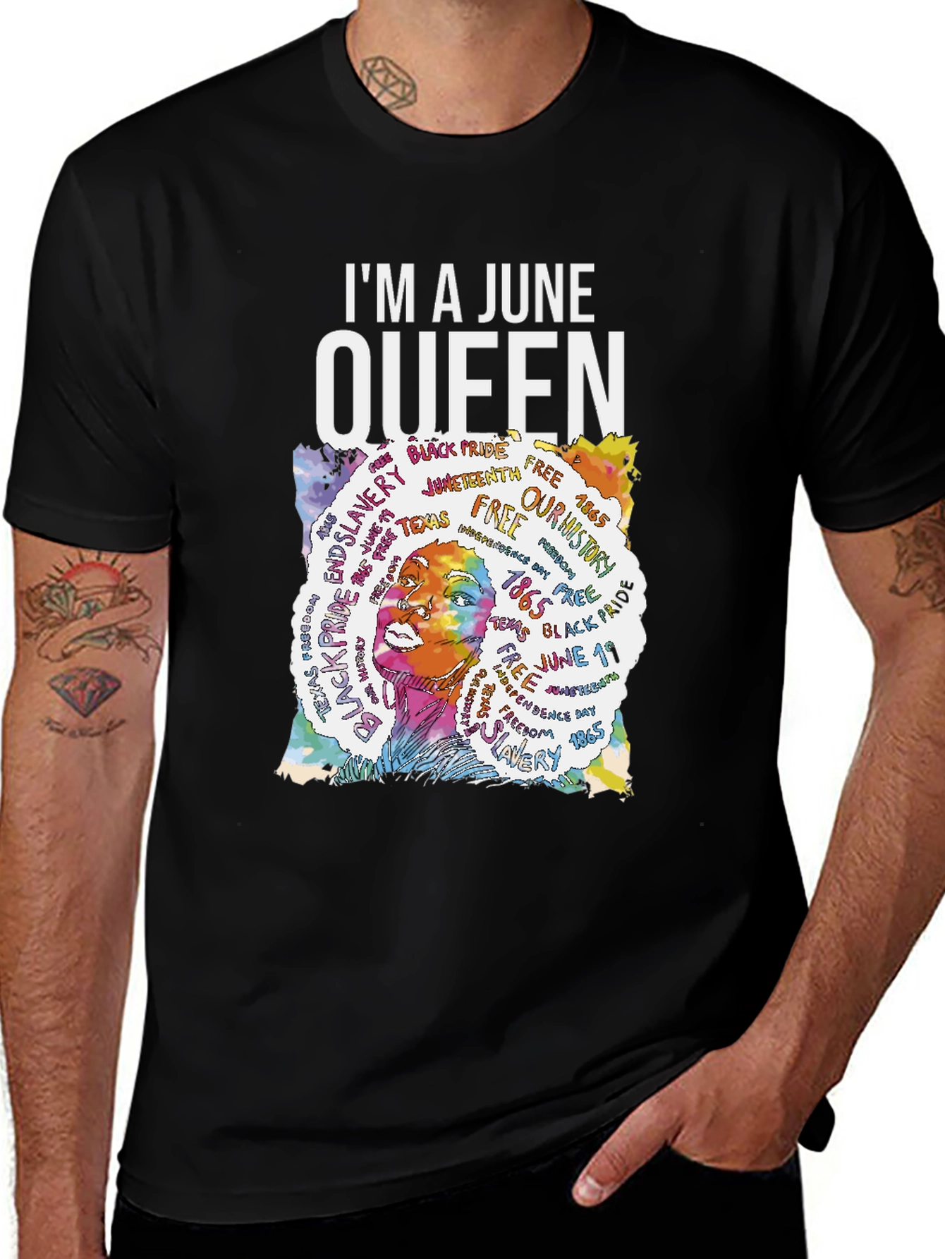 I'm a June Queen Black History Pride T-Shirt
