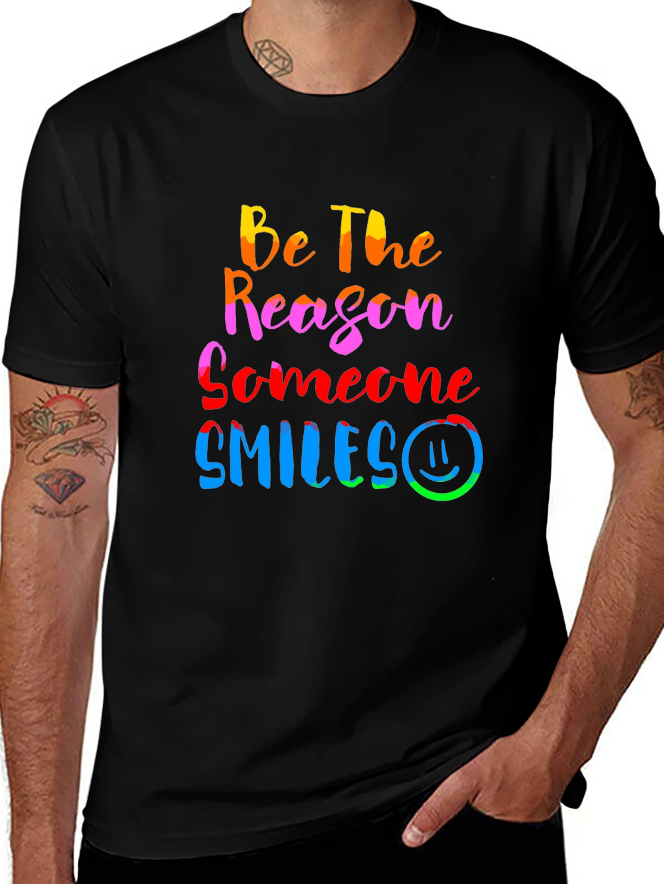 Variant 12 of Be The Reason Someone Smiles Graphic Tee