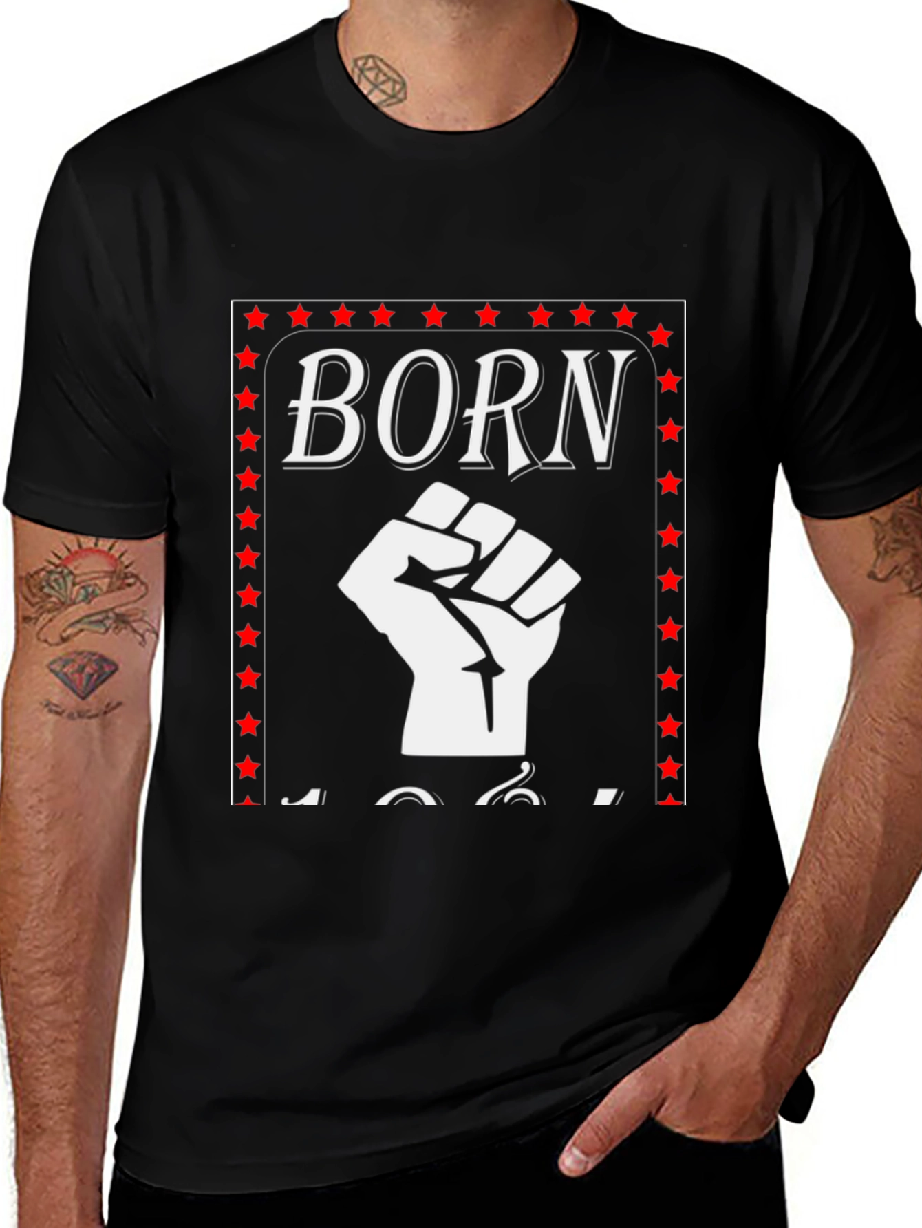 Born Fist Black History T-Shirt