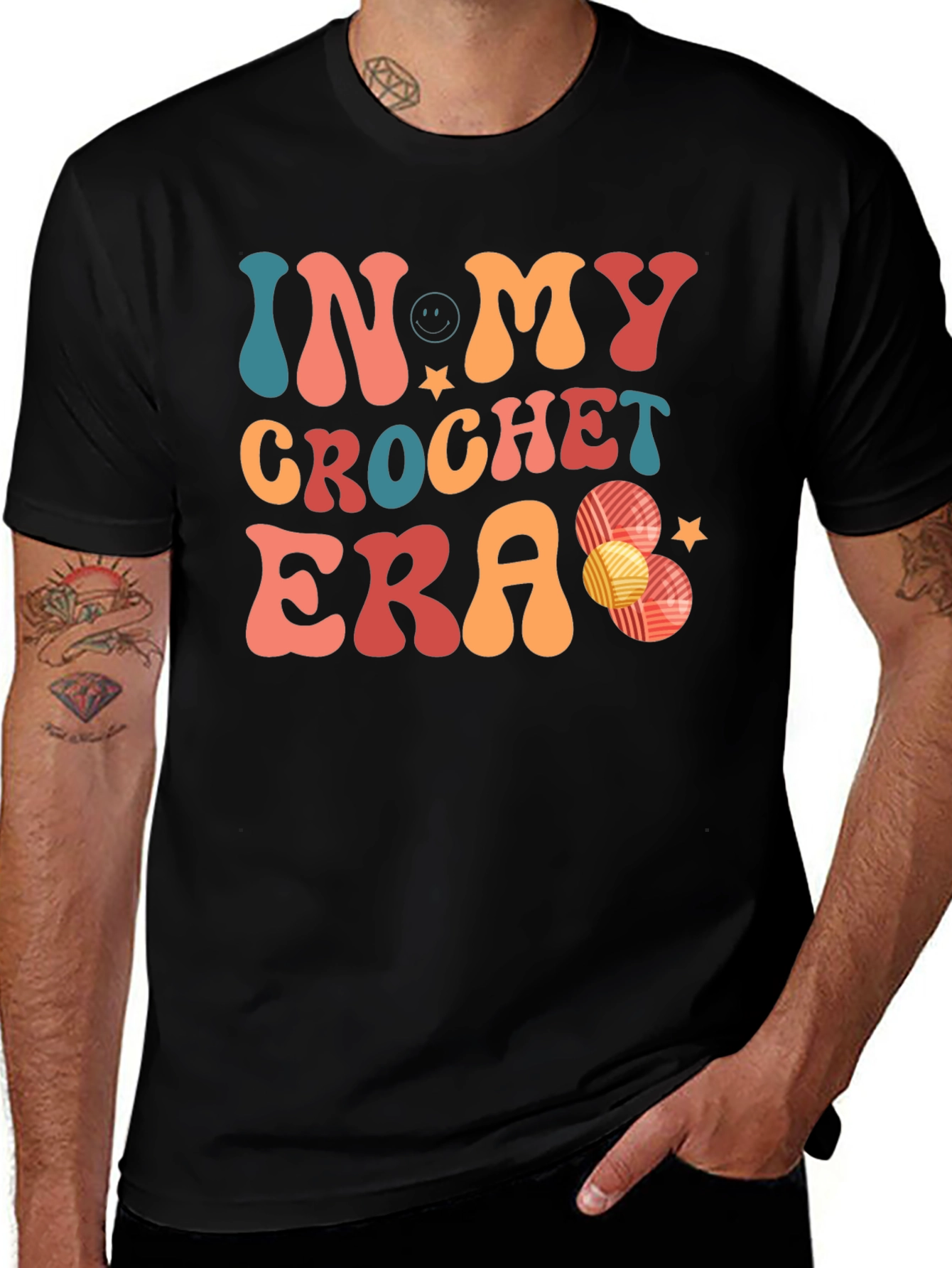 Variant 14 of In My Crochet Era Graphic Tee