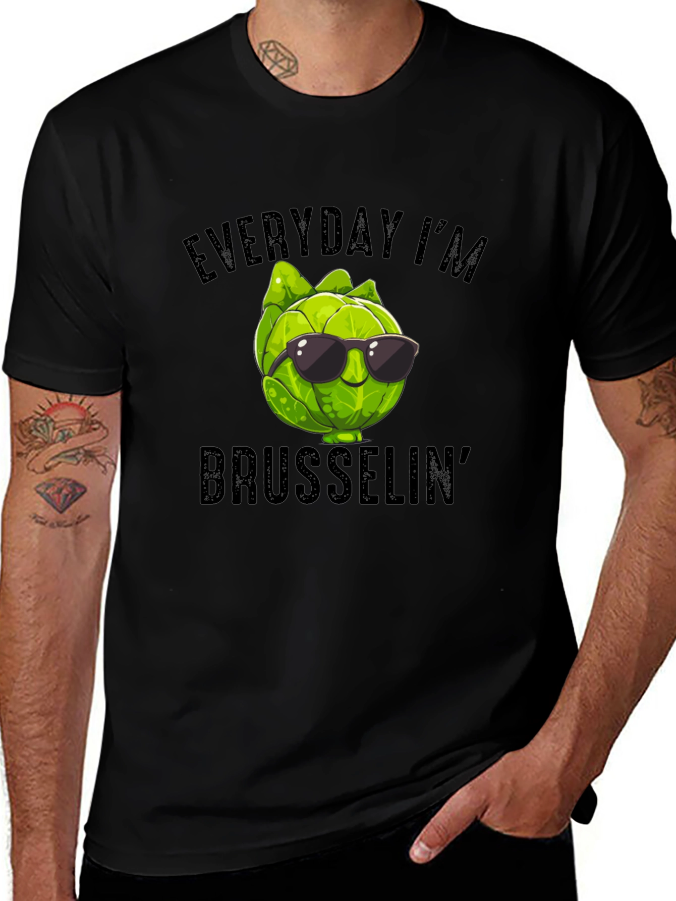 Variant 25 of Everyday I'm Brusselsin' Graphic Tee
