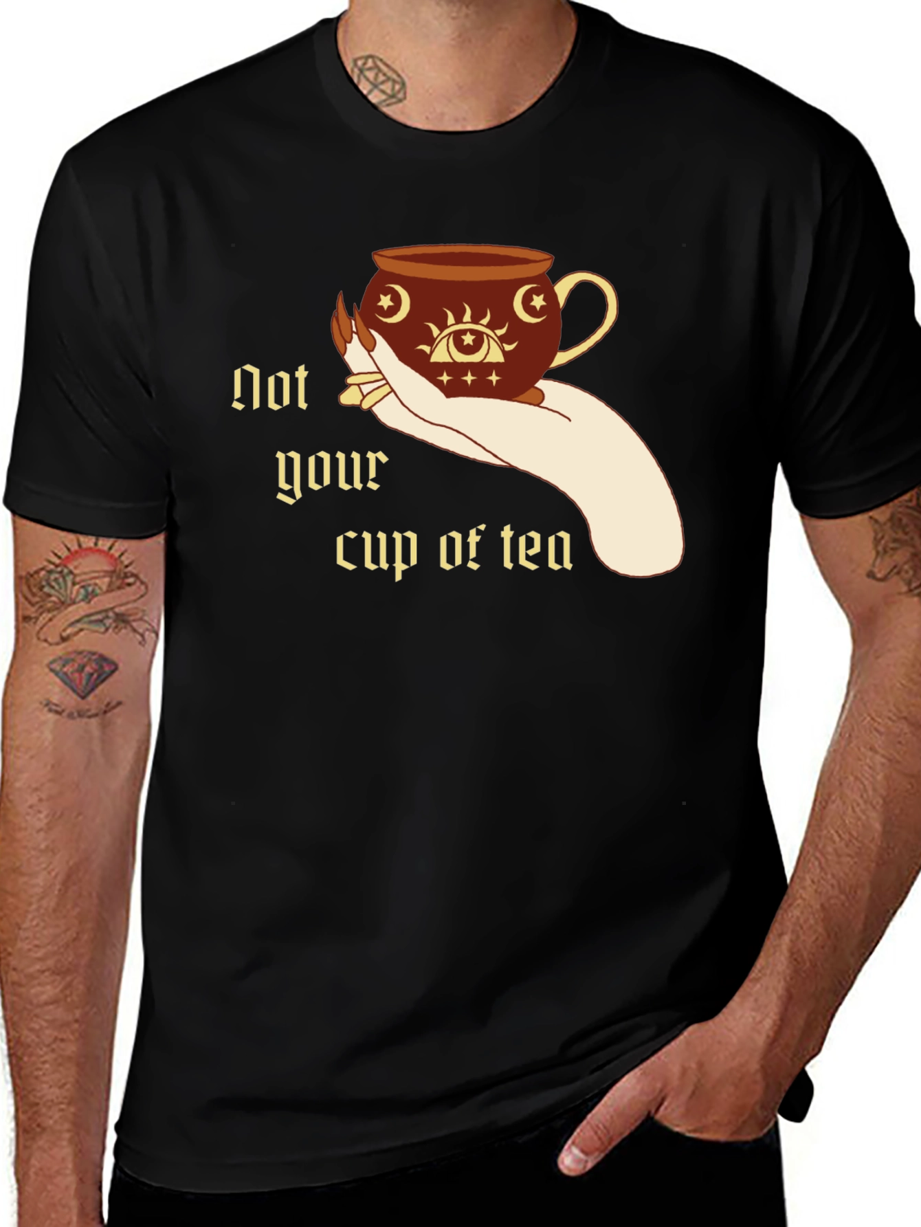 Variant 22 of Not Your Cup of Tea Graphic T-Shirt