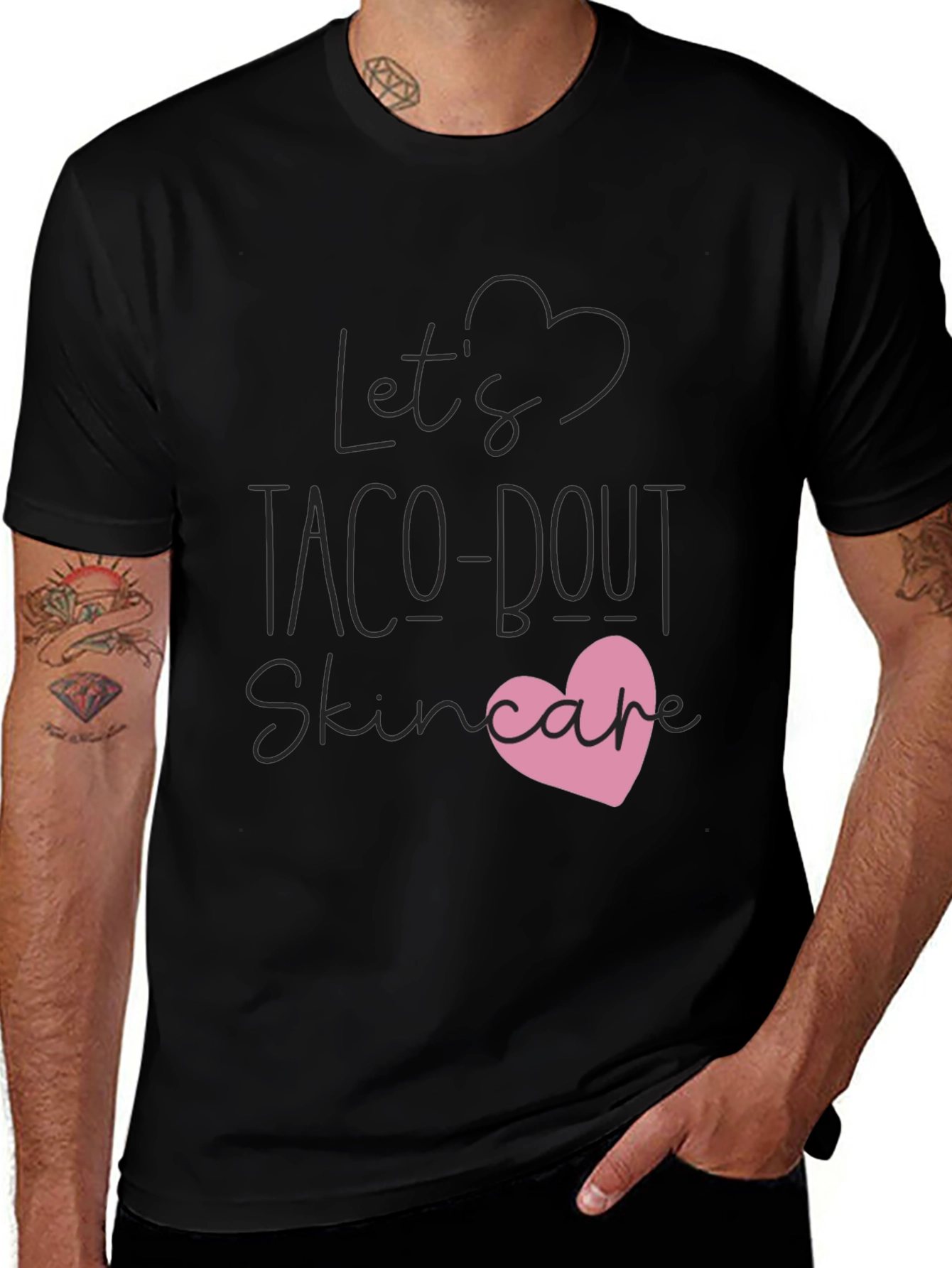 Variant 2 of Let's Taco-bout Skincare T-Shirt