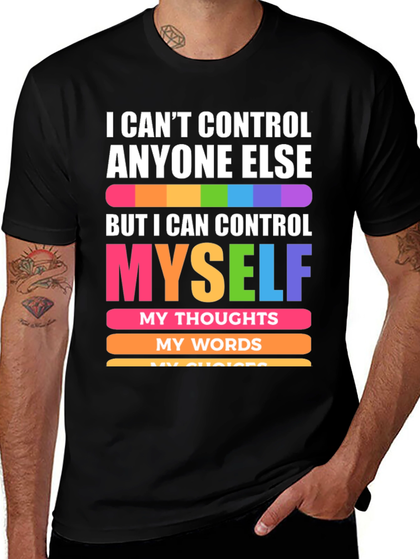 Variant 9 of Control Myself Graphic T-Shirt