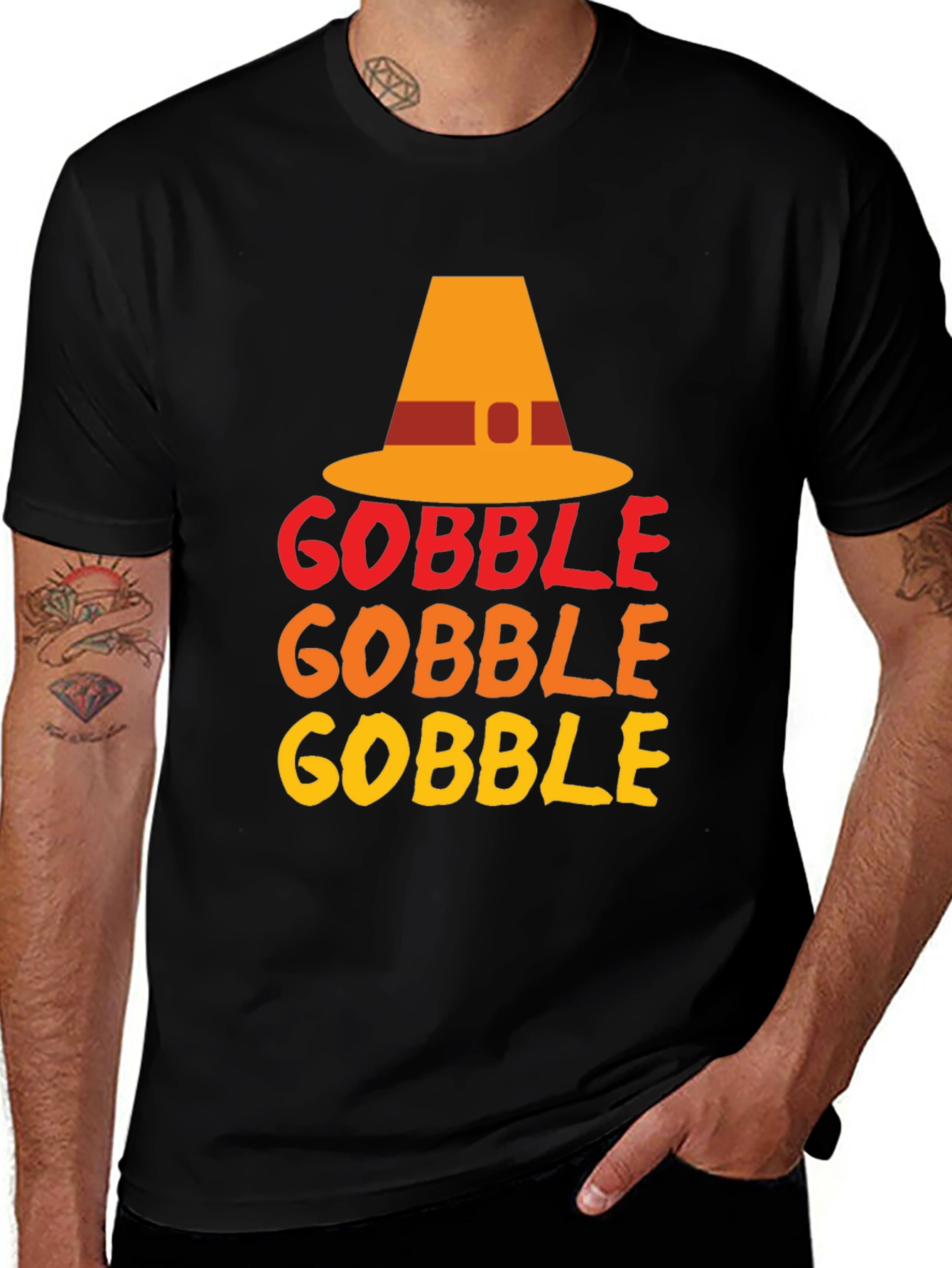 Gobble Thanksgiving Graphic Tee