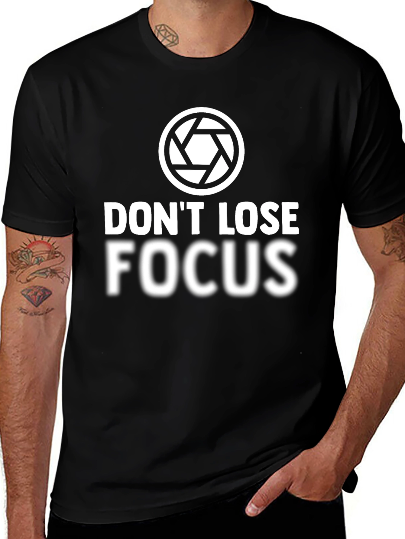 Variant 15 of Don't Lose Focus Graphic T-Shirt