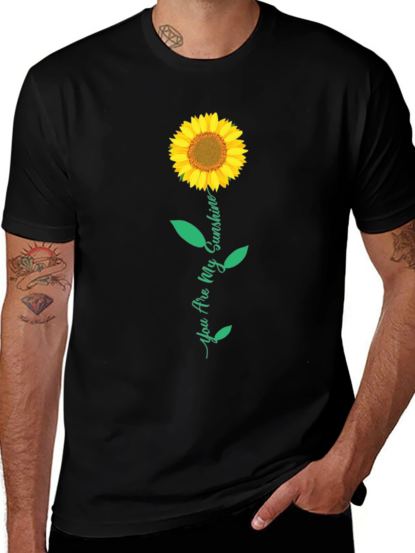 Variant 7 of Sunflower You Are My Sunshine Graphic Tee