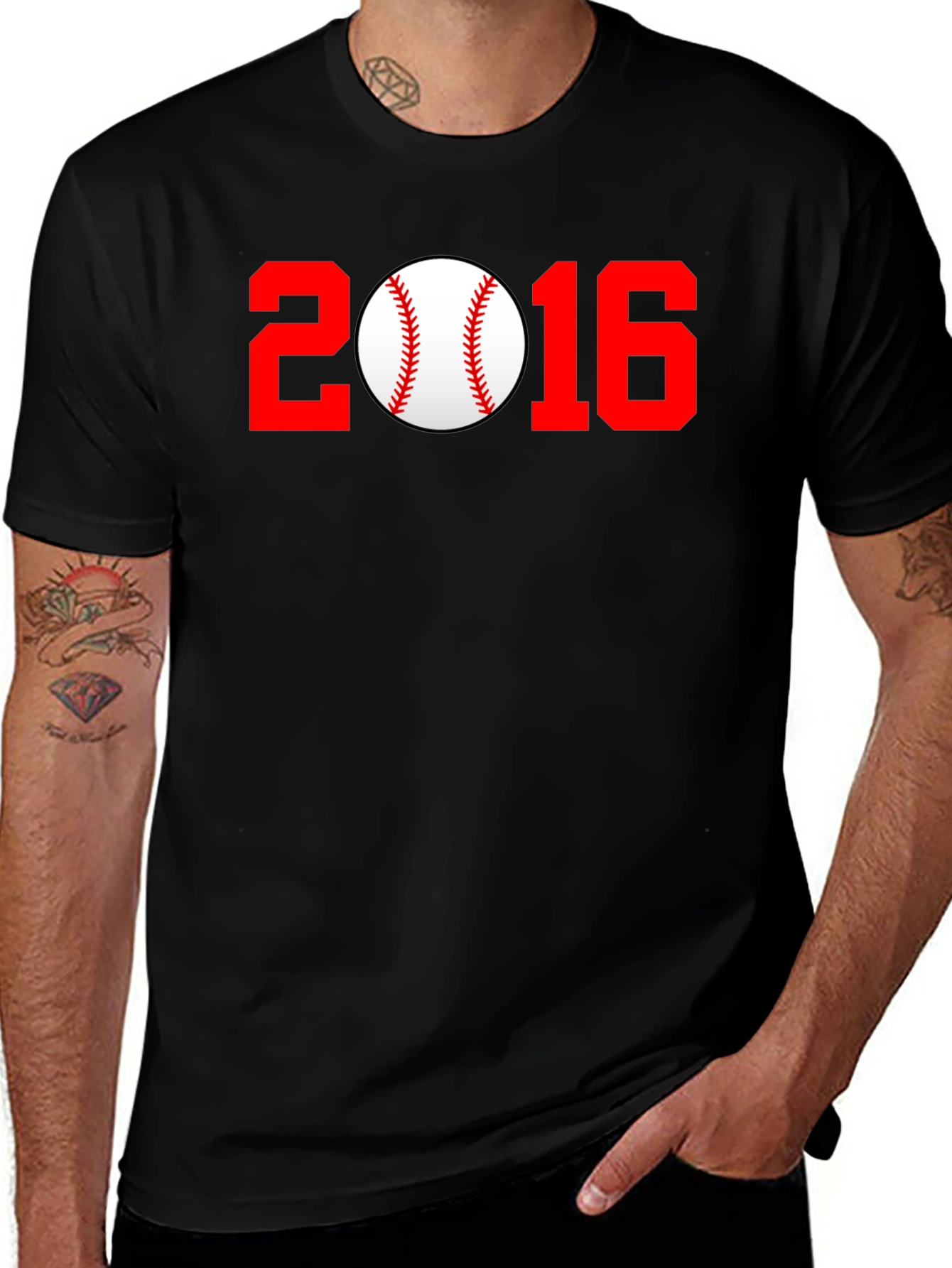 Variant 7 of Baseball 2016 Graphic Tee - Sports Fan T-Shirt