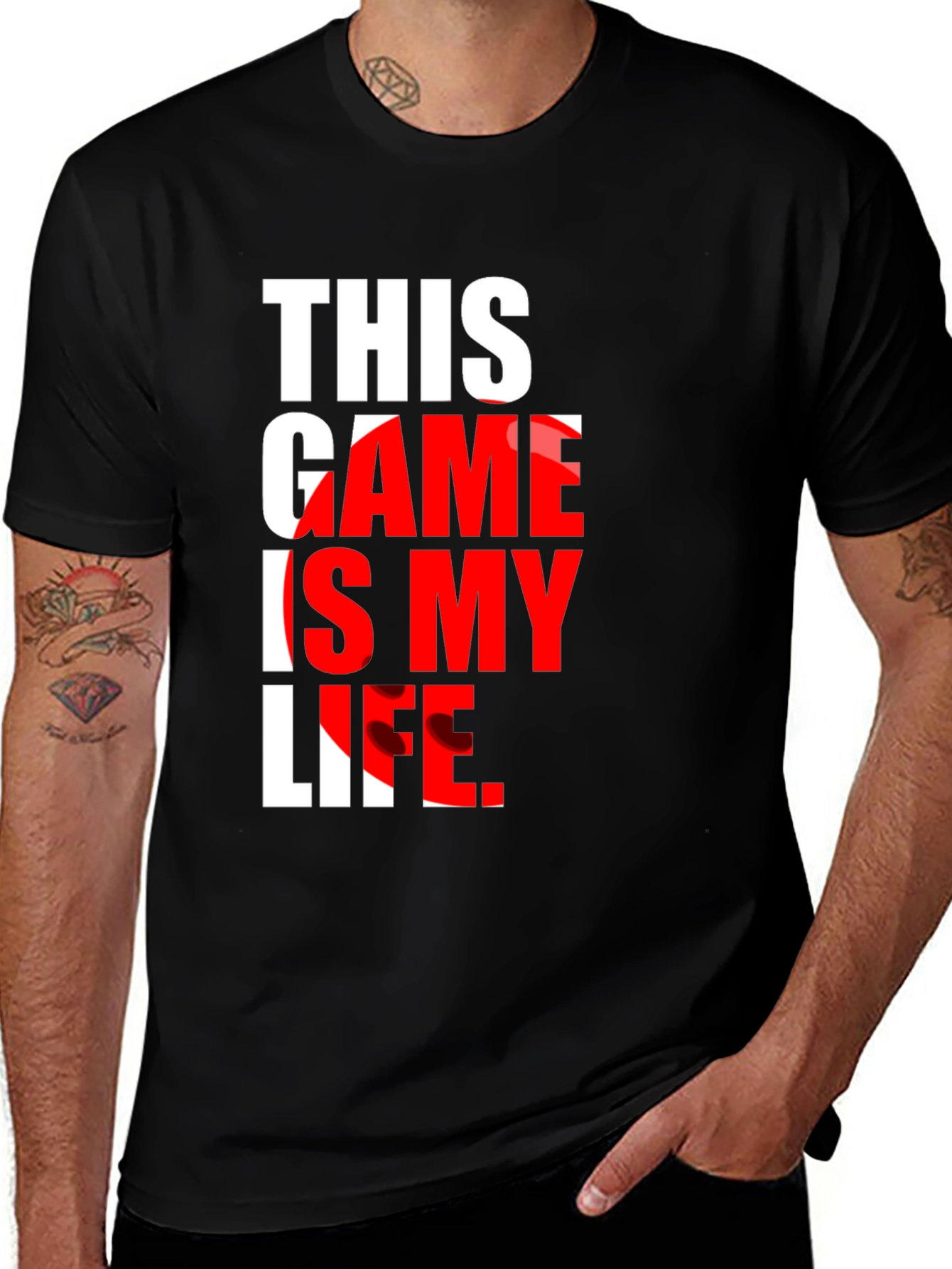 Variant 28 of This Game is My Life T-Shirt - Gamer Tee