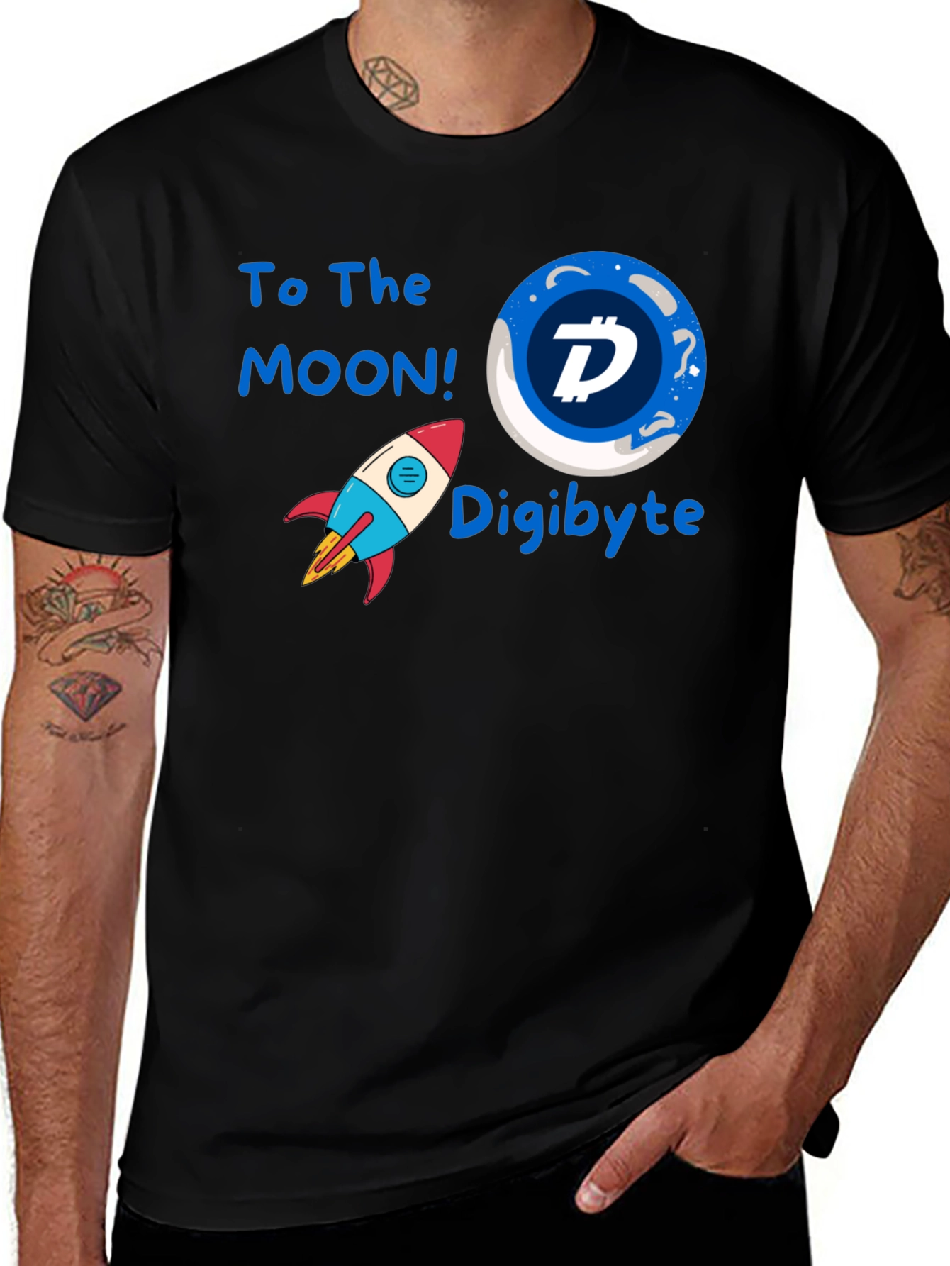Digibyte To The Moon T-Shirt