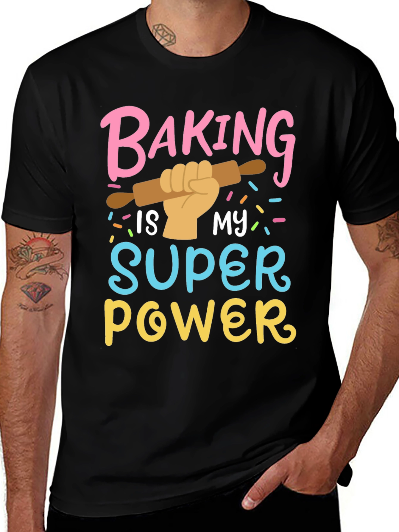 Variant 29 of Baking is My Super Power T-Shirt