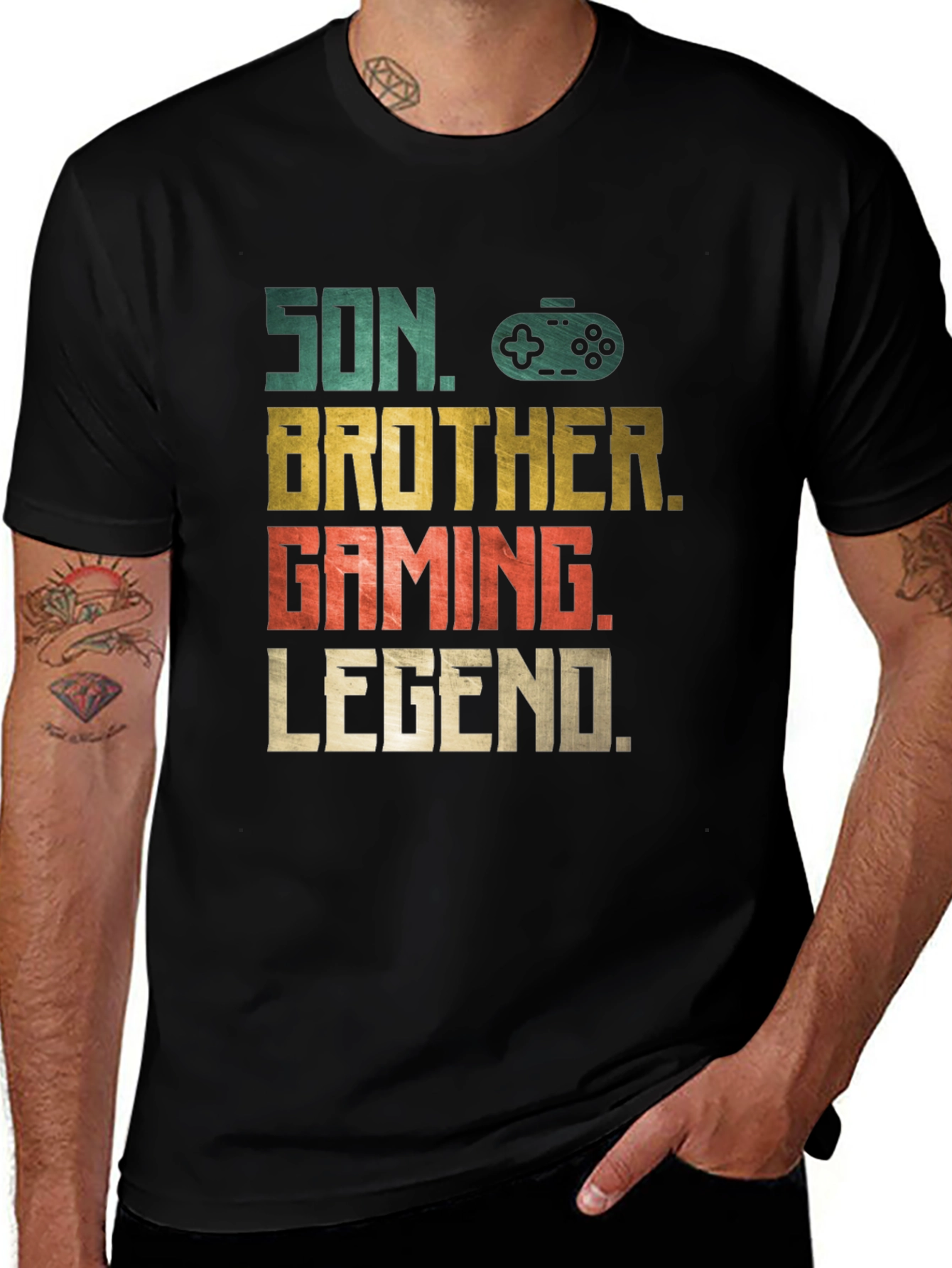 Variant 20 of Son Brother Gaming Legend Graphic Tee