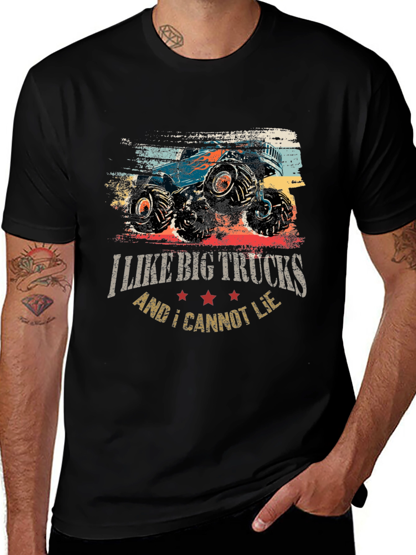 Variant 21 of I Like Big Trucks T-Shirt